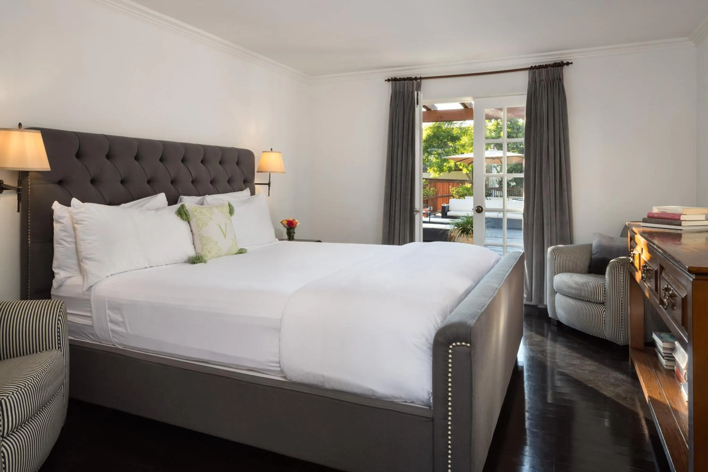 Bed in The Charlie West Hollywood