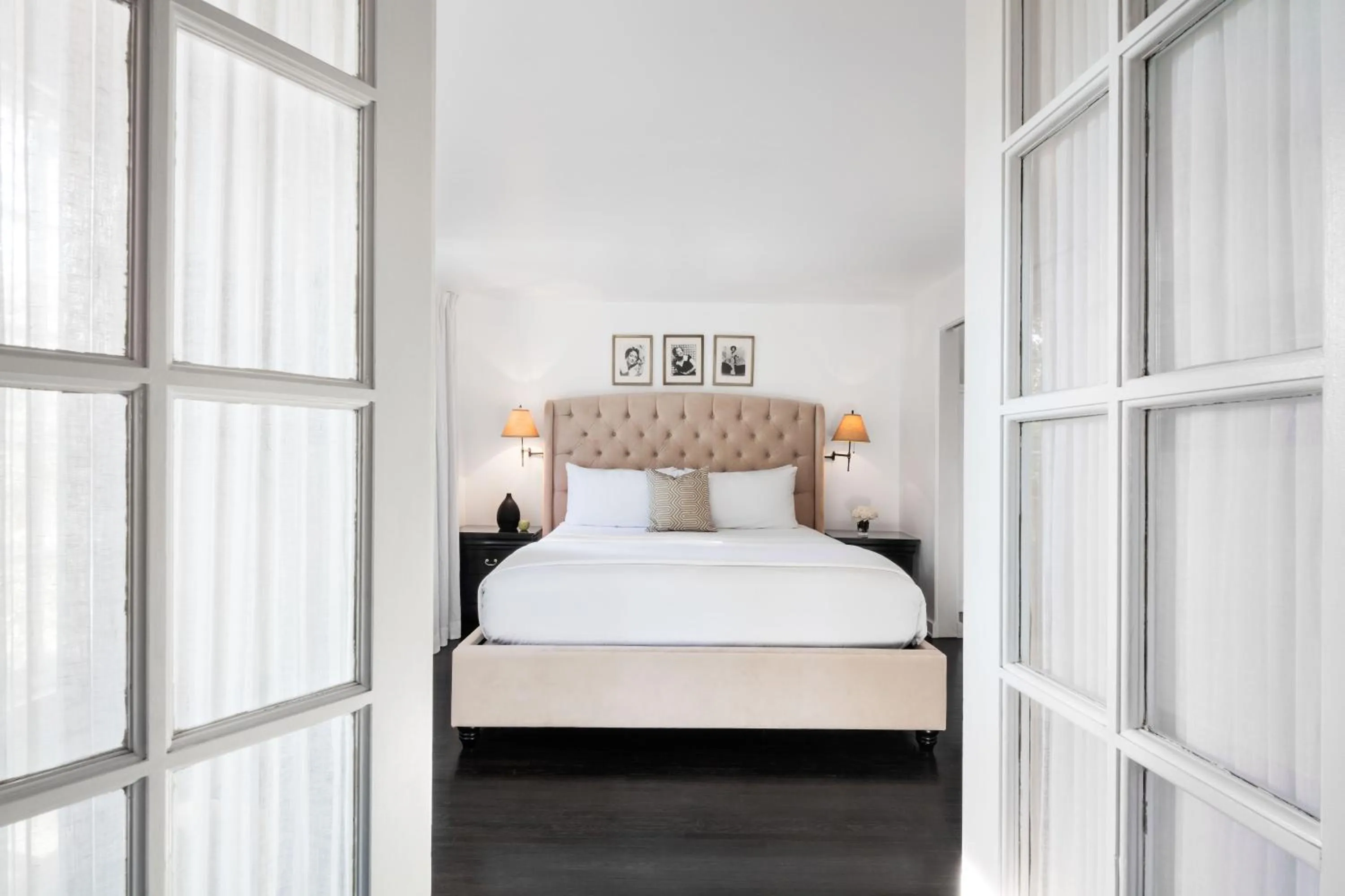 Bed in The Charlie West Hollywood