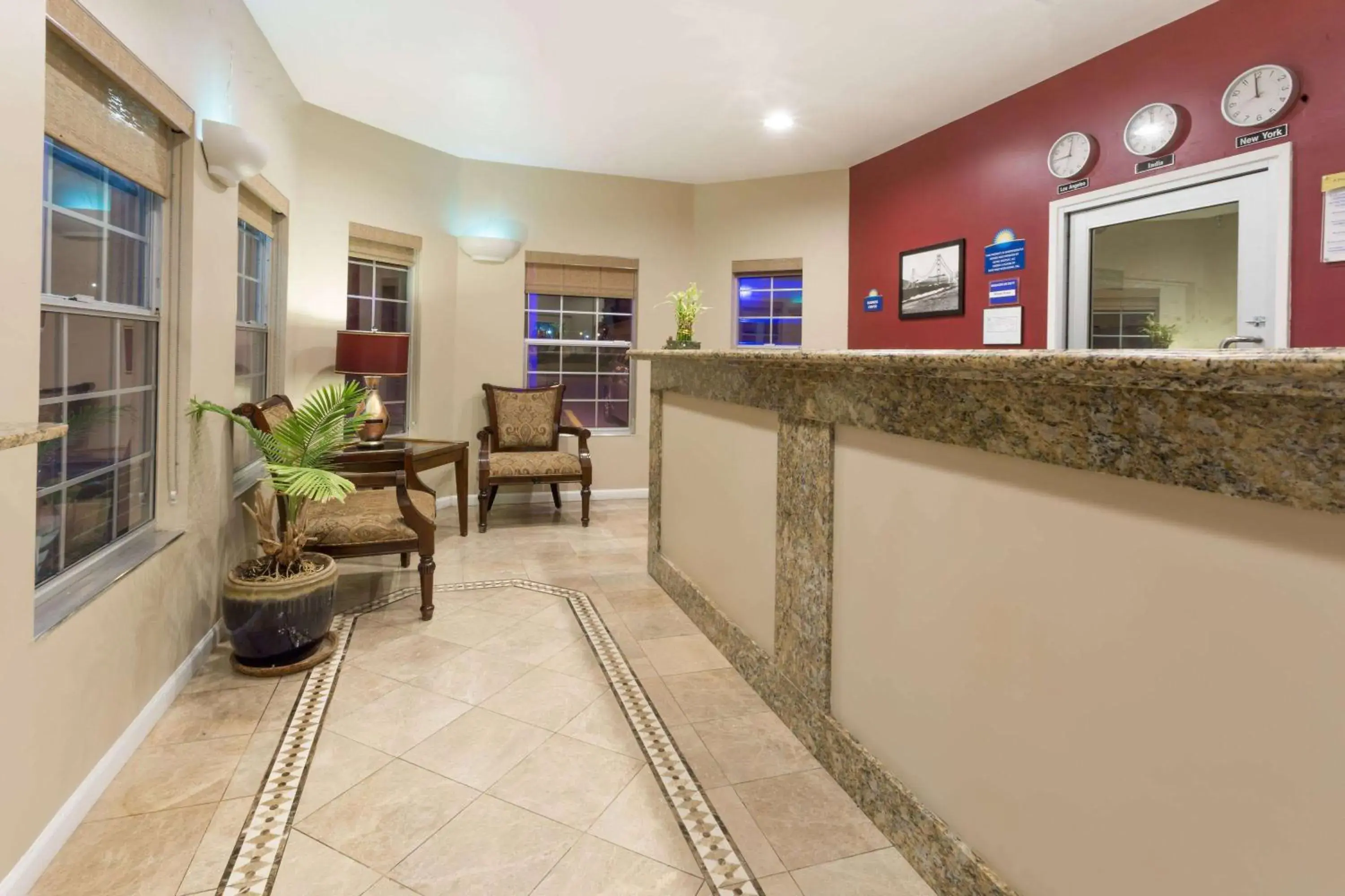 Lobby or reception in Days Inn by Wyndham Westley Lobby or reception in Days Inn by Wyndham Westley