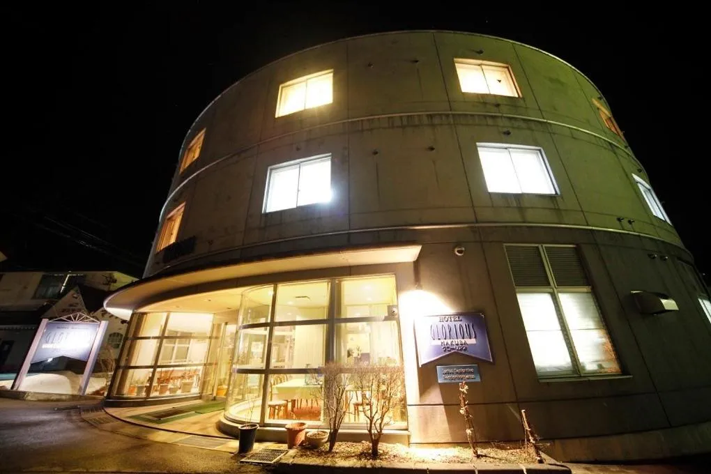 Facade/entrance in HOTEL 24sweets HAKUBA