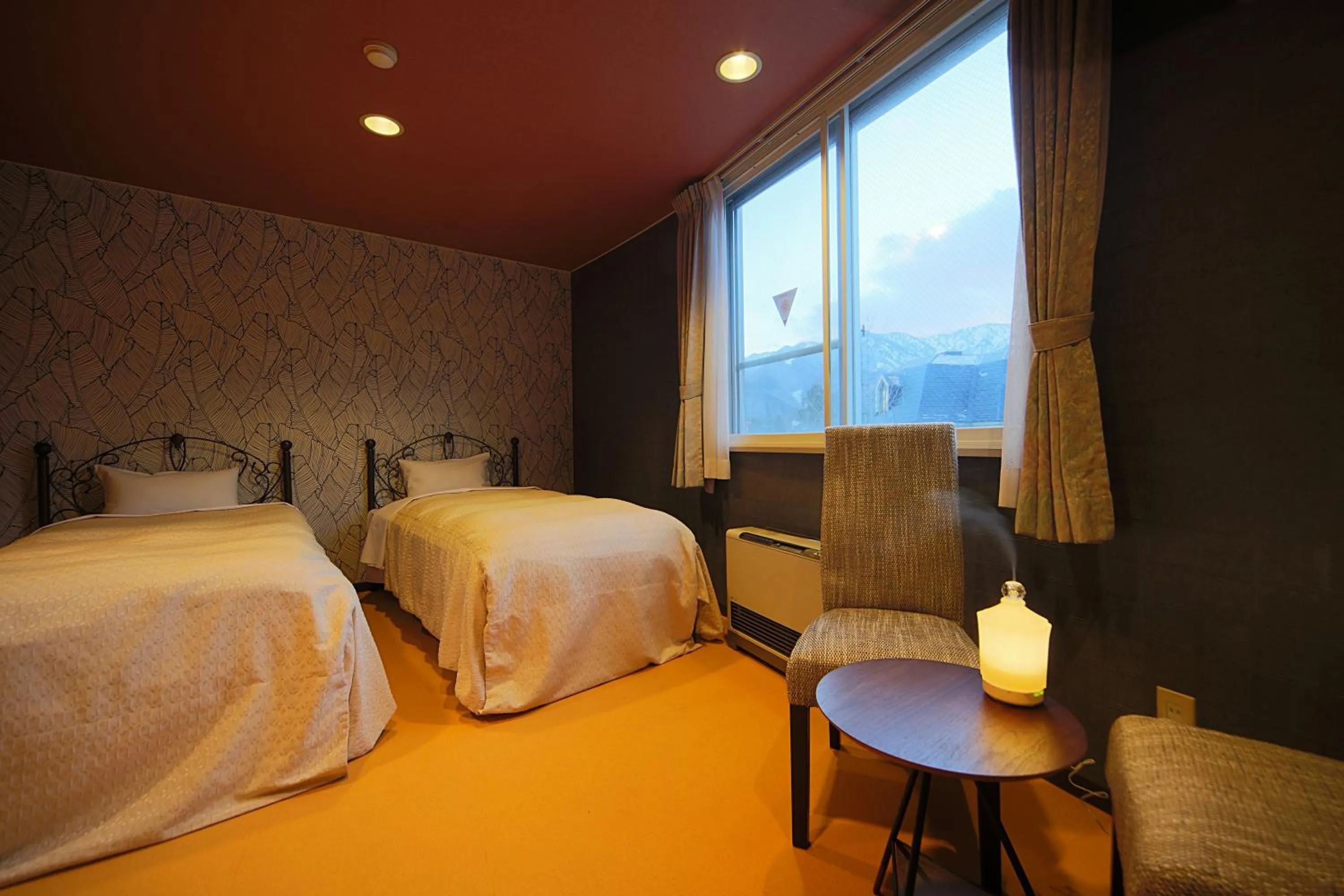 Photo of the whole room, Bed in HOTEL 24sweets HAKUBA