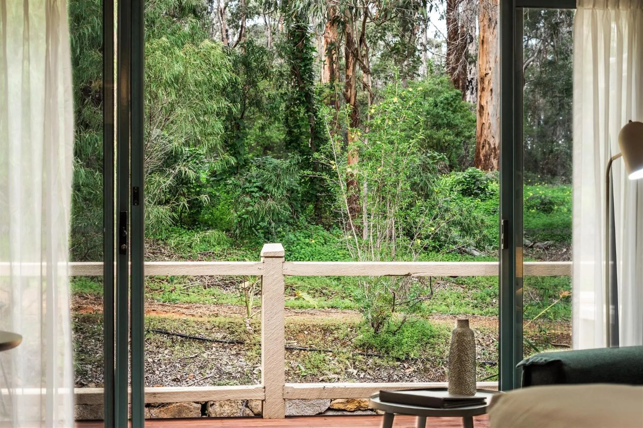 Patio in Heritage Trail Lodge
