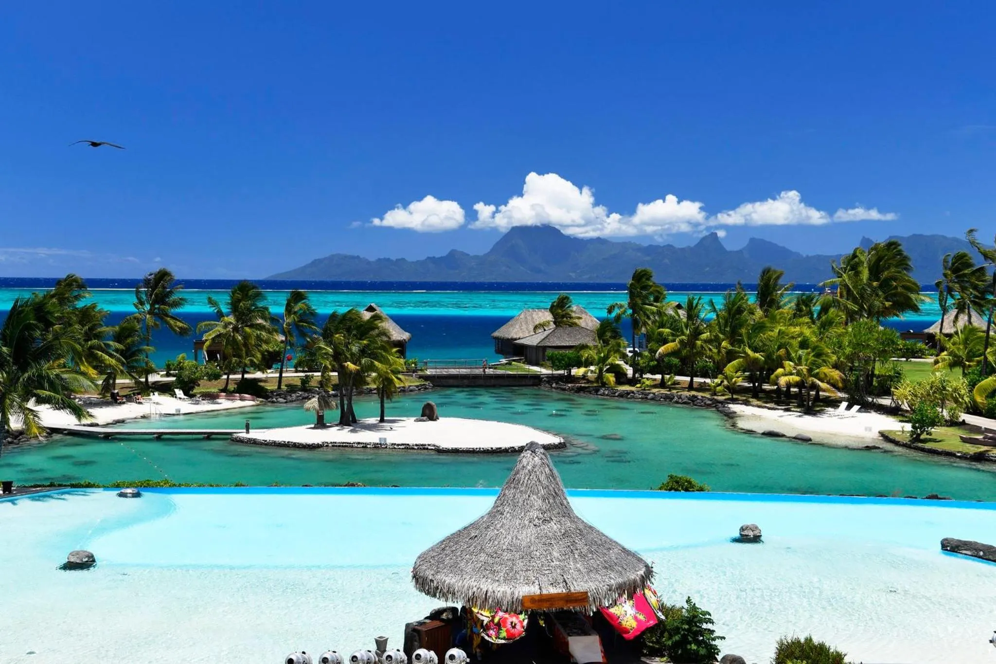 Swimming pool in InterContinental Tahiti Resort & Spa by IHG