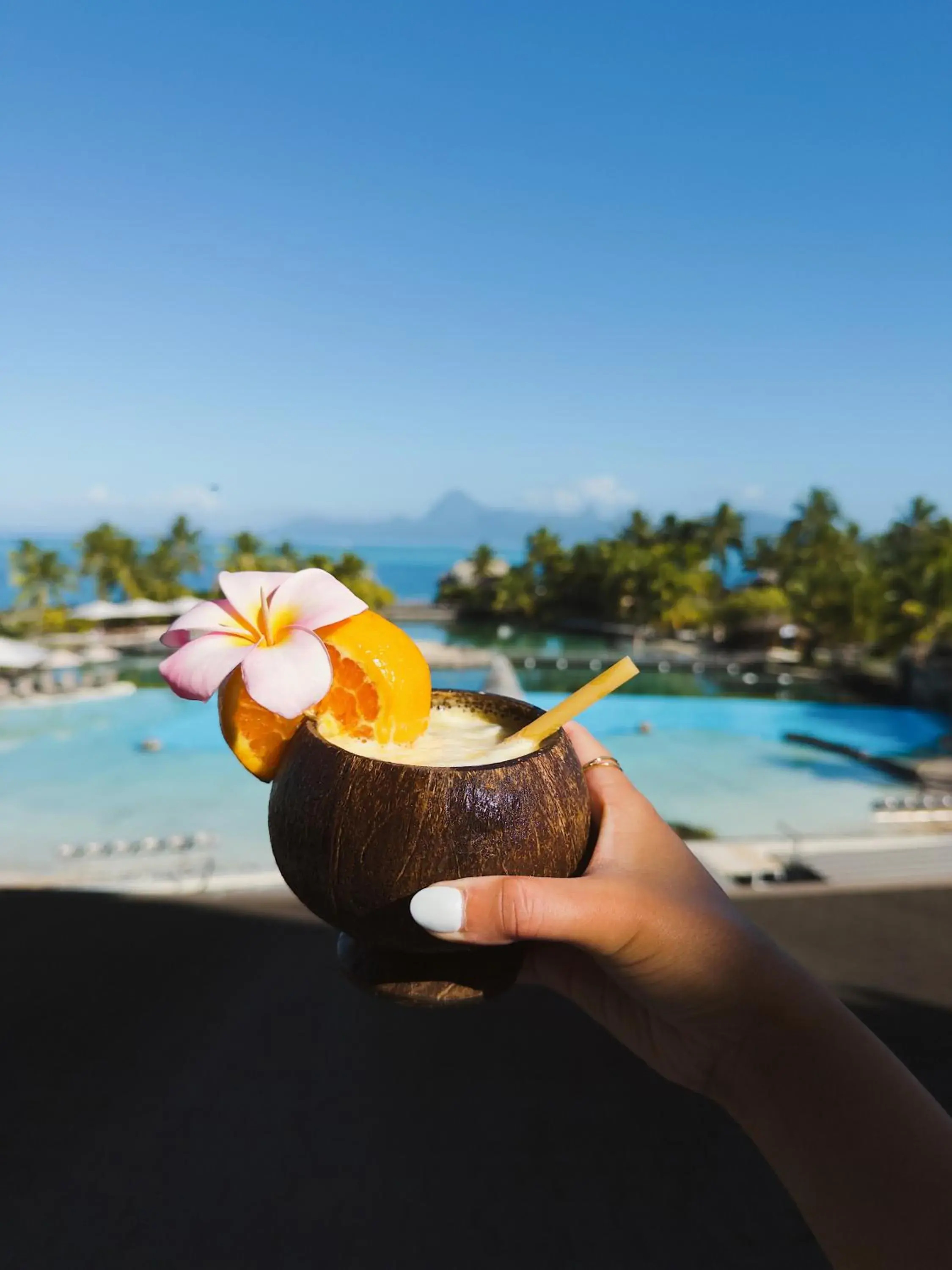 Pool view in InterContinental Tahiti Resort & Spa by IHG Pool view in InterContinental Tahiti Resort & Spa by IHG