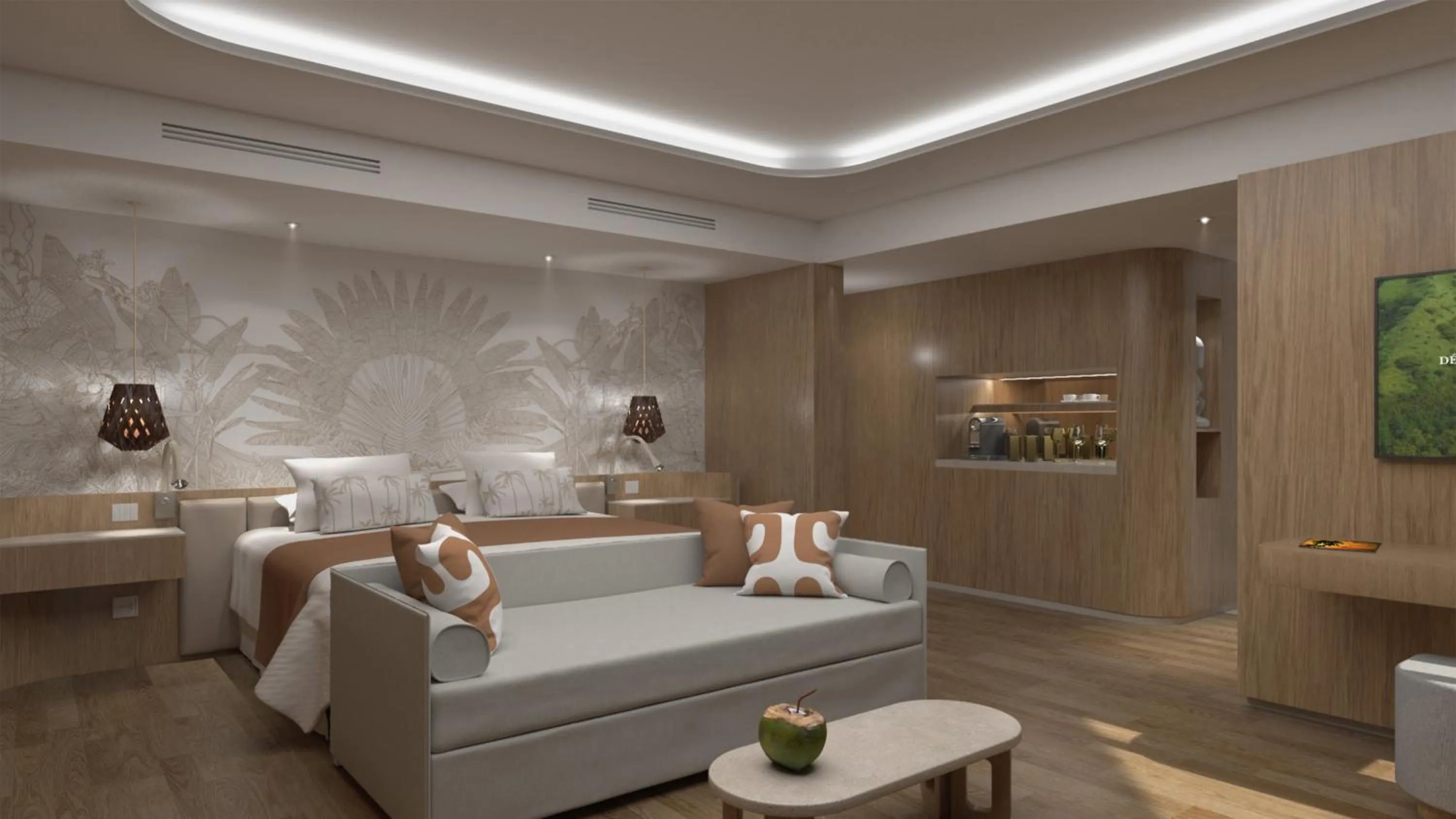 Photo of the whole room, Bed in InterContinental Tahiti Resort & Spa by IHG