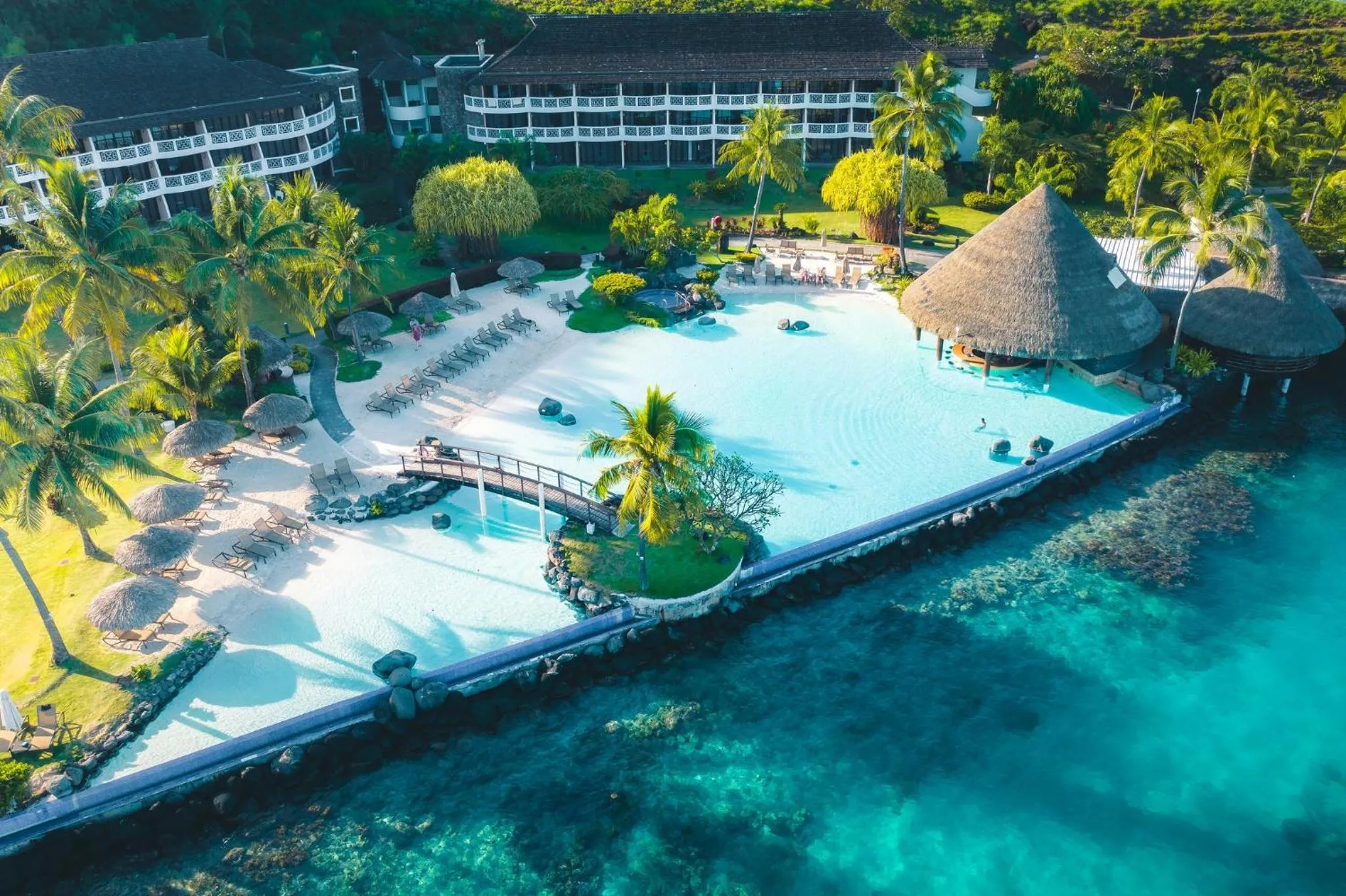 Swimming pool in InterContinental Tahiti Resort & Spa by IHG