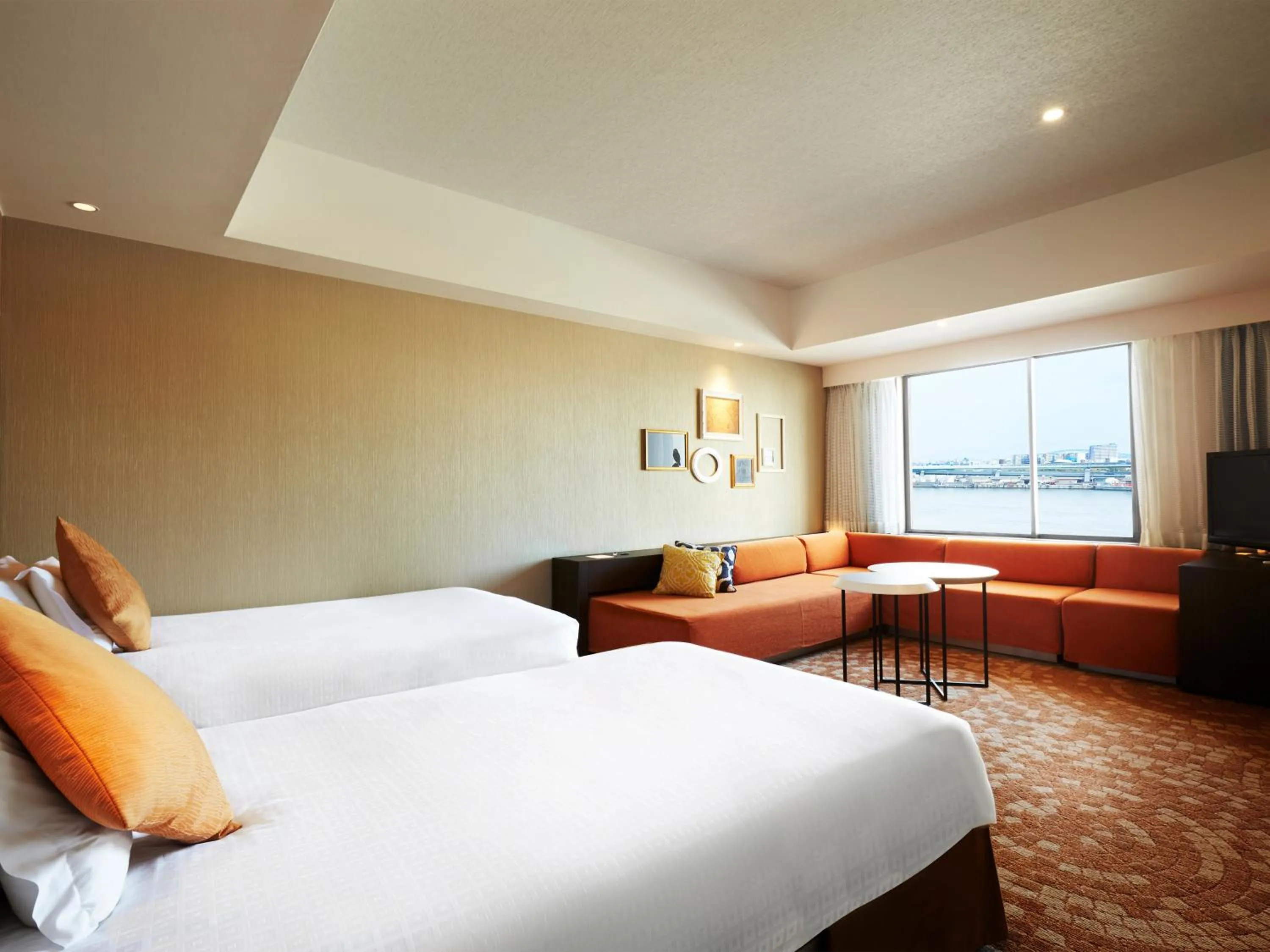 Bed in Hotel Universal Port