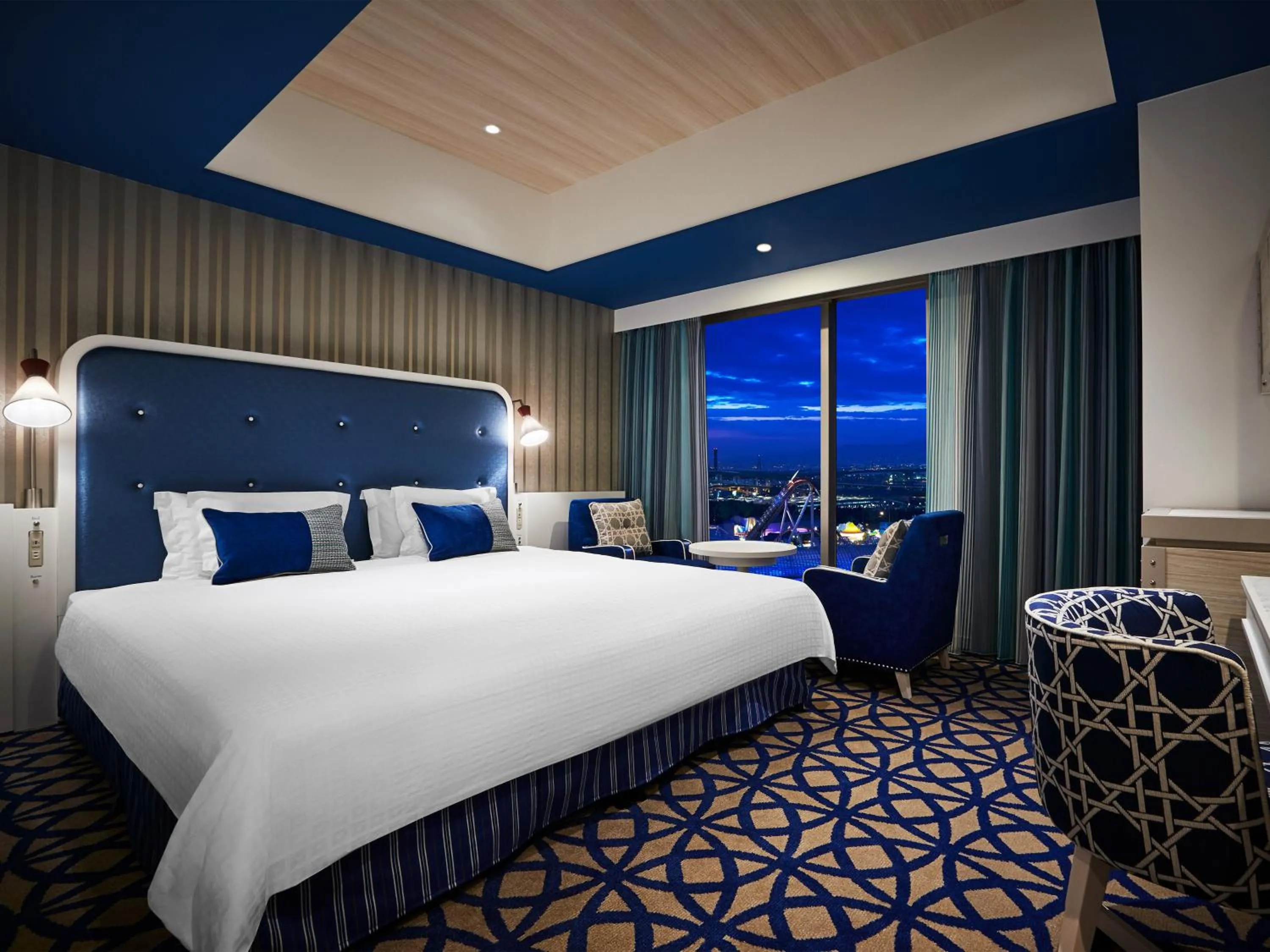 Bed in Hotel Universal Port