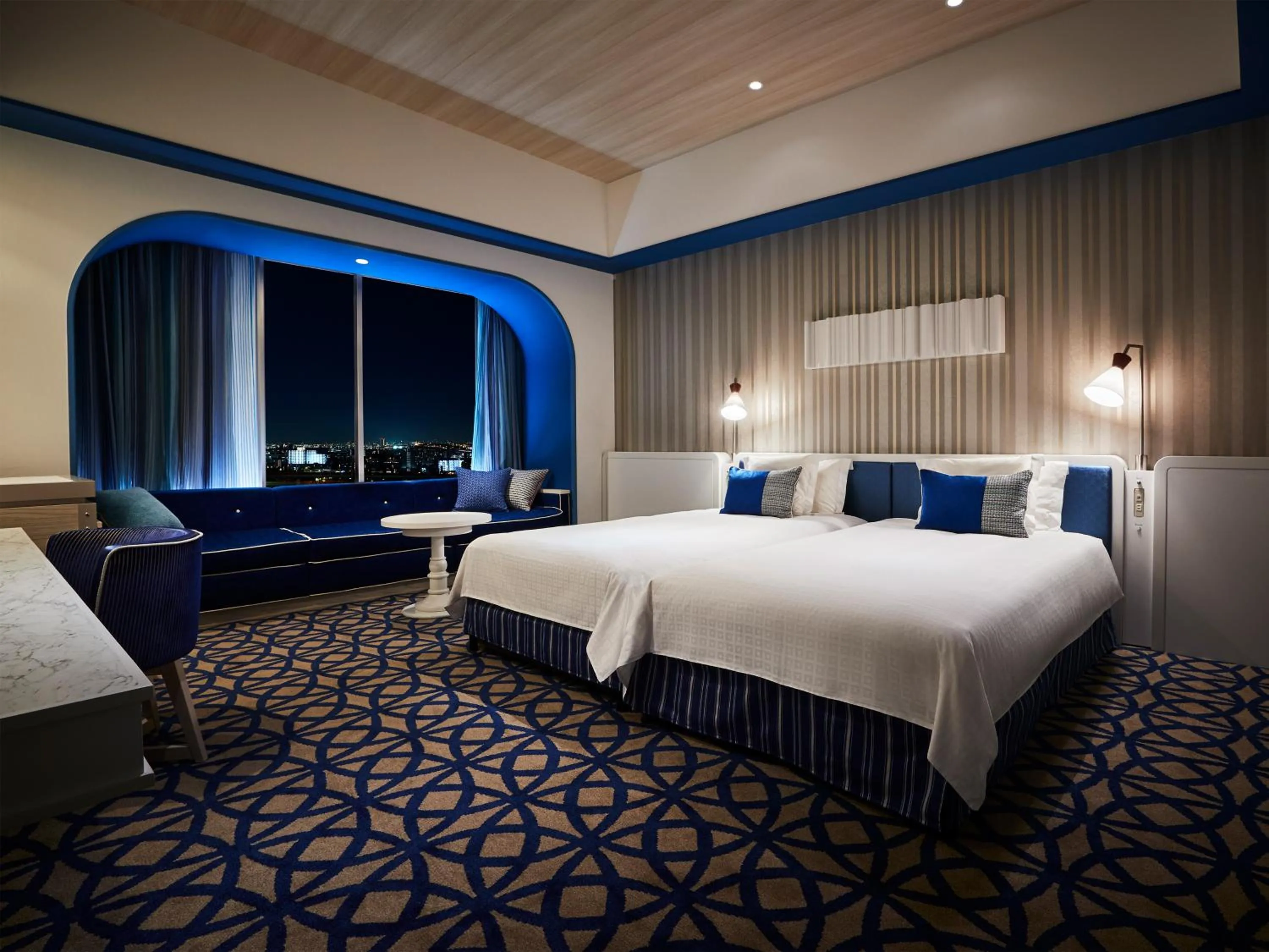 Bed in Hotel Universal Port