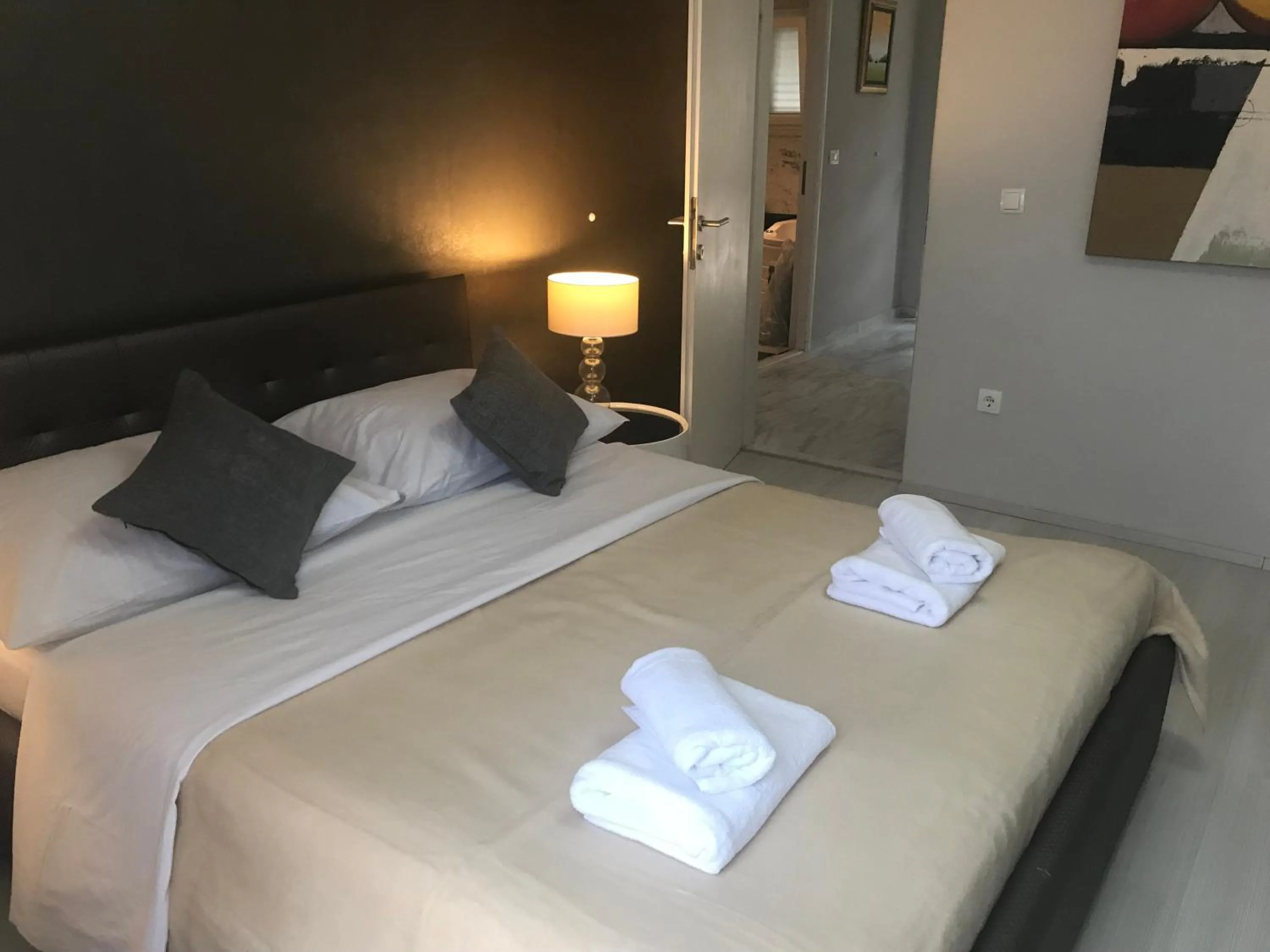 Bed in Blue Diamond