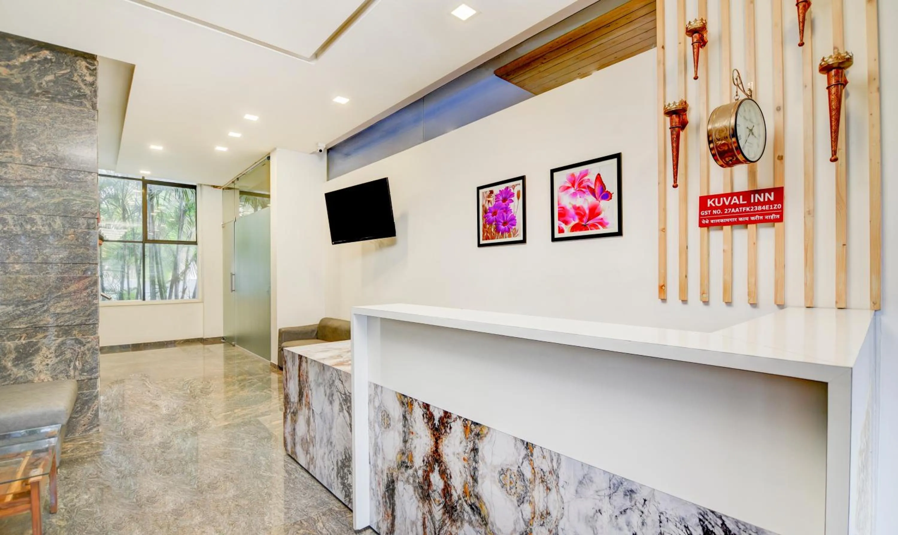 Lobby or reception in Treebo Kuval Inn