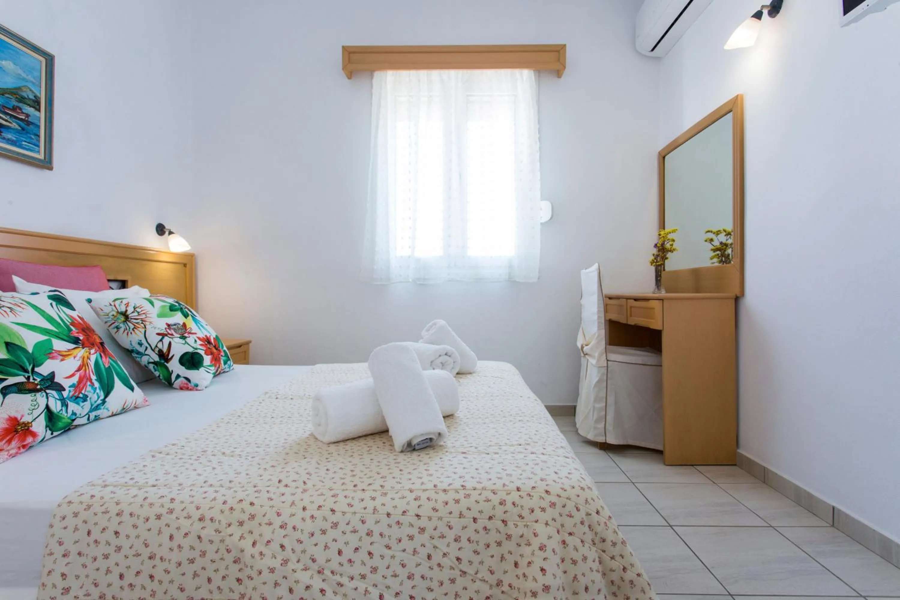 Bed in The Artemis Hotel