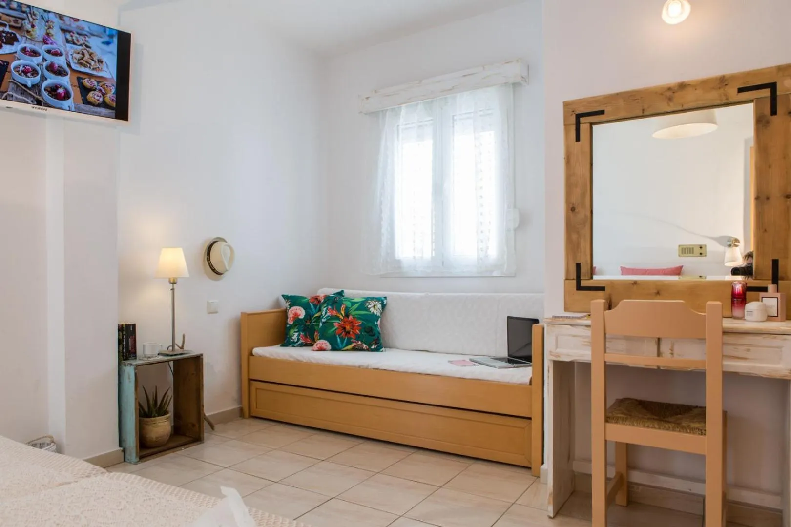 Bed in The Artemis Hotel