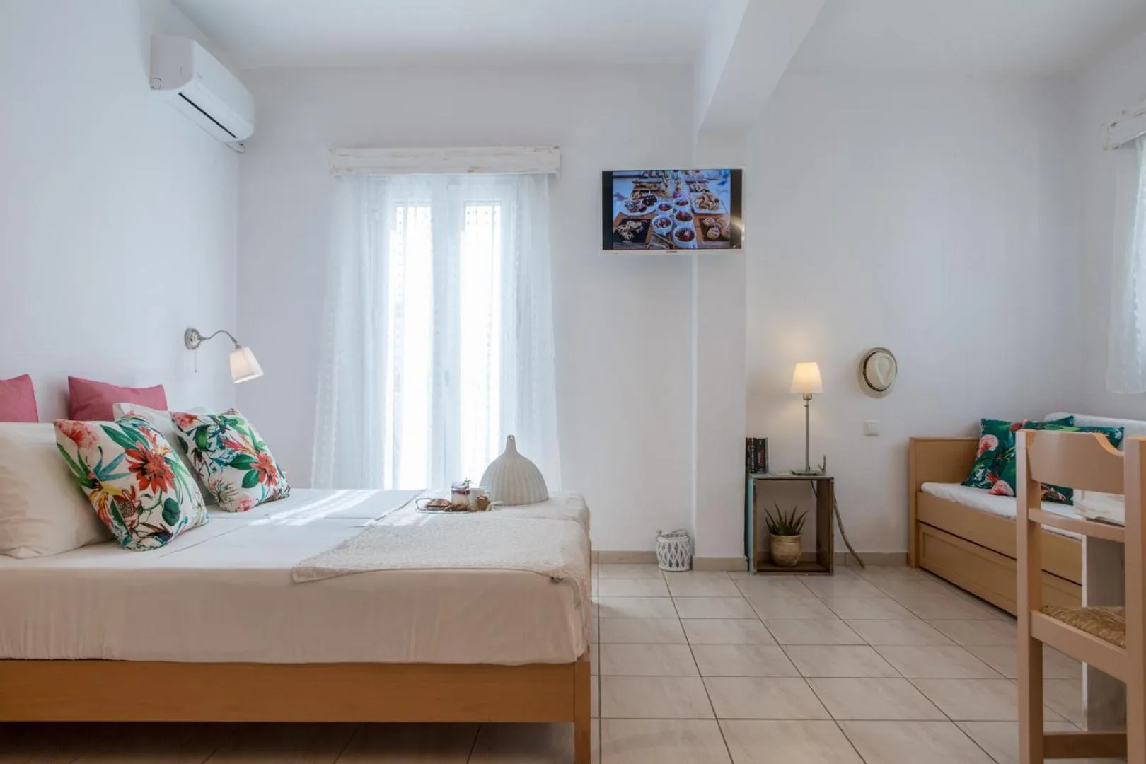 Bed in The Artemis Hotel