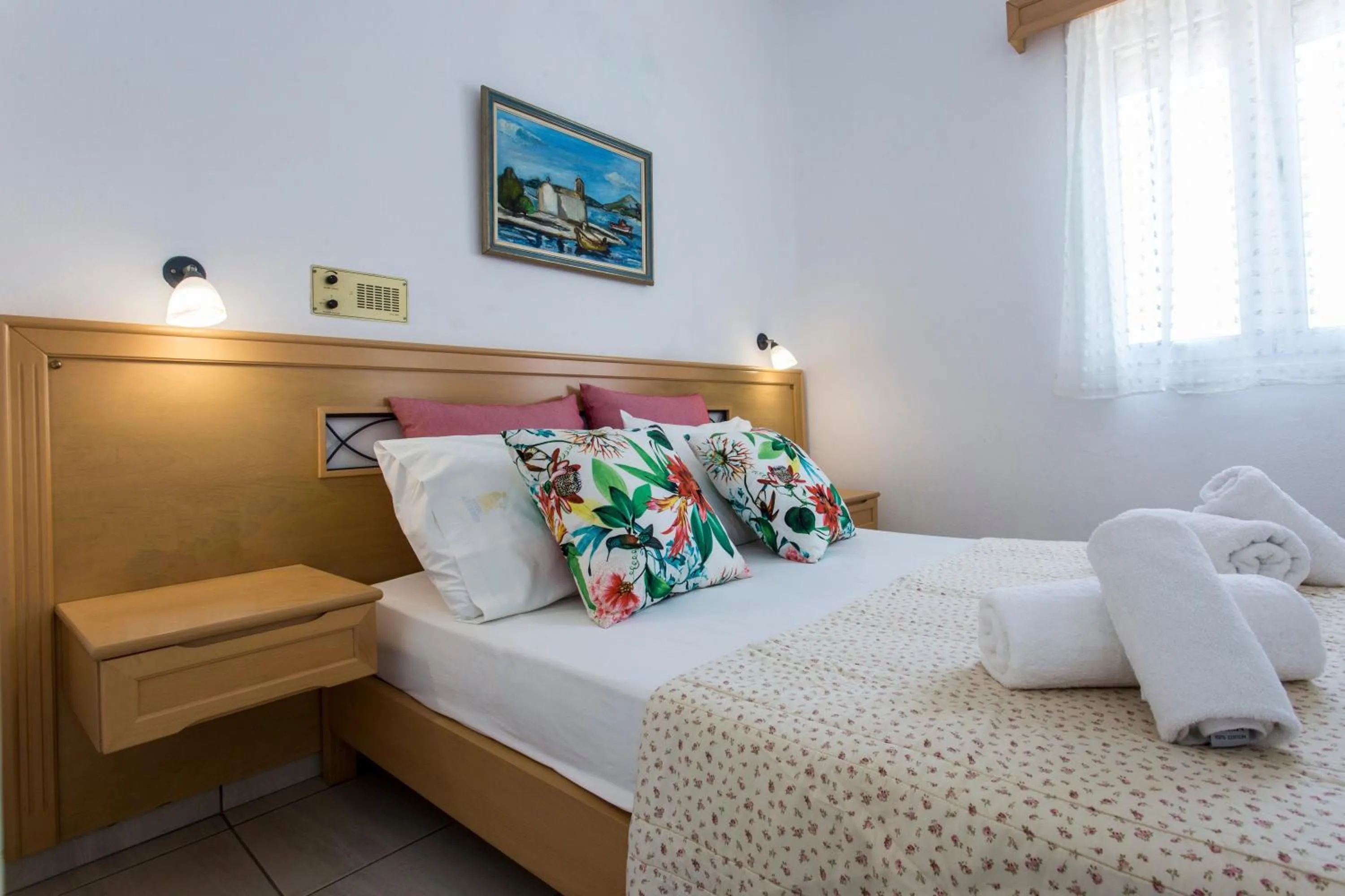 Bed in The Artemis Hotel