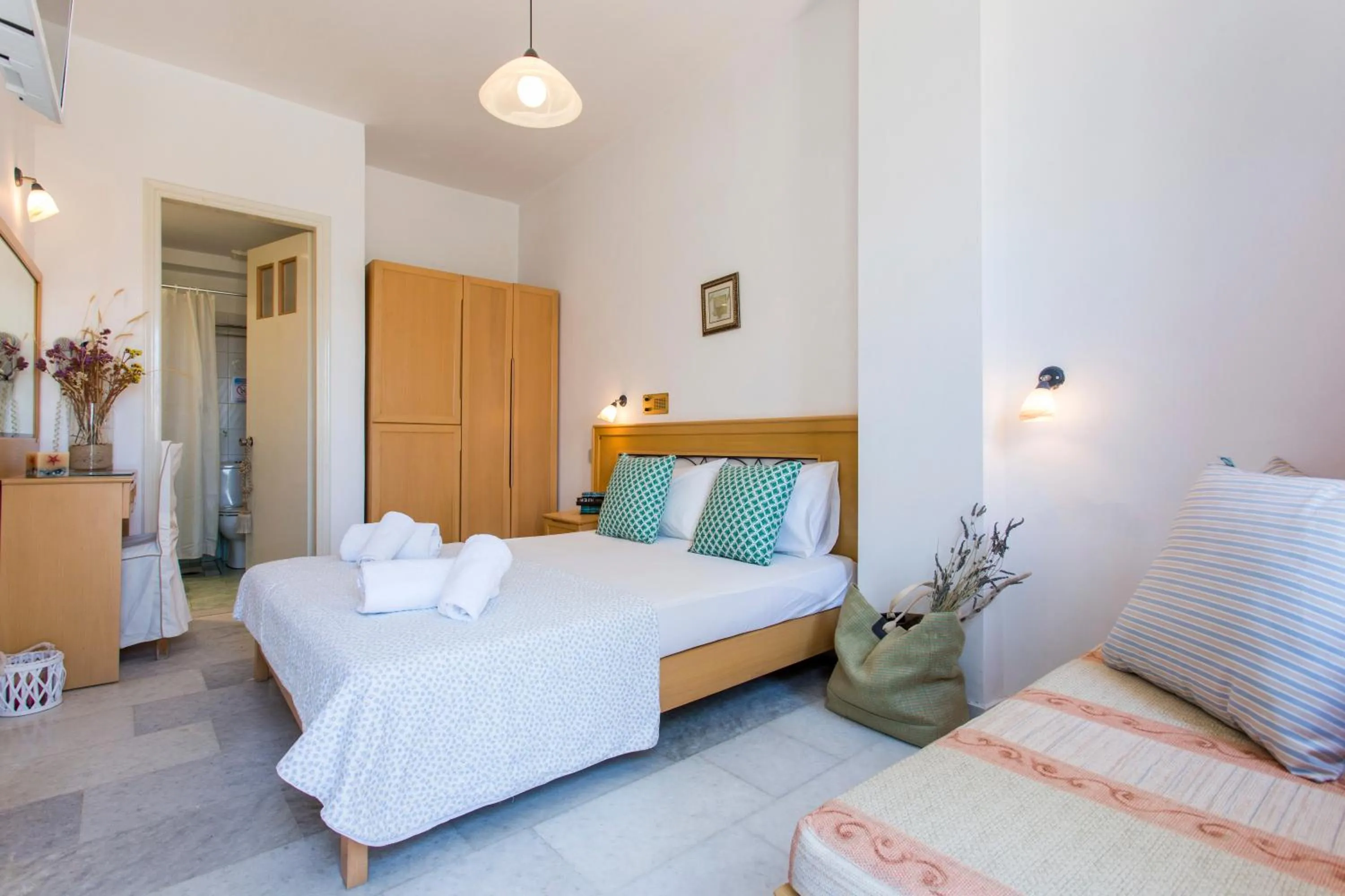 Bed in The Artemis Hotel