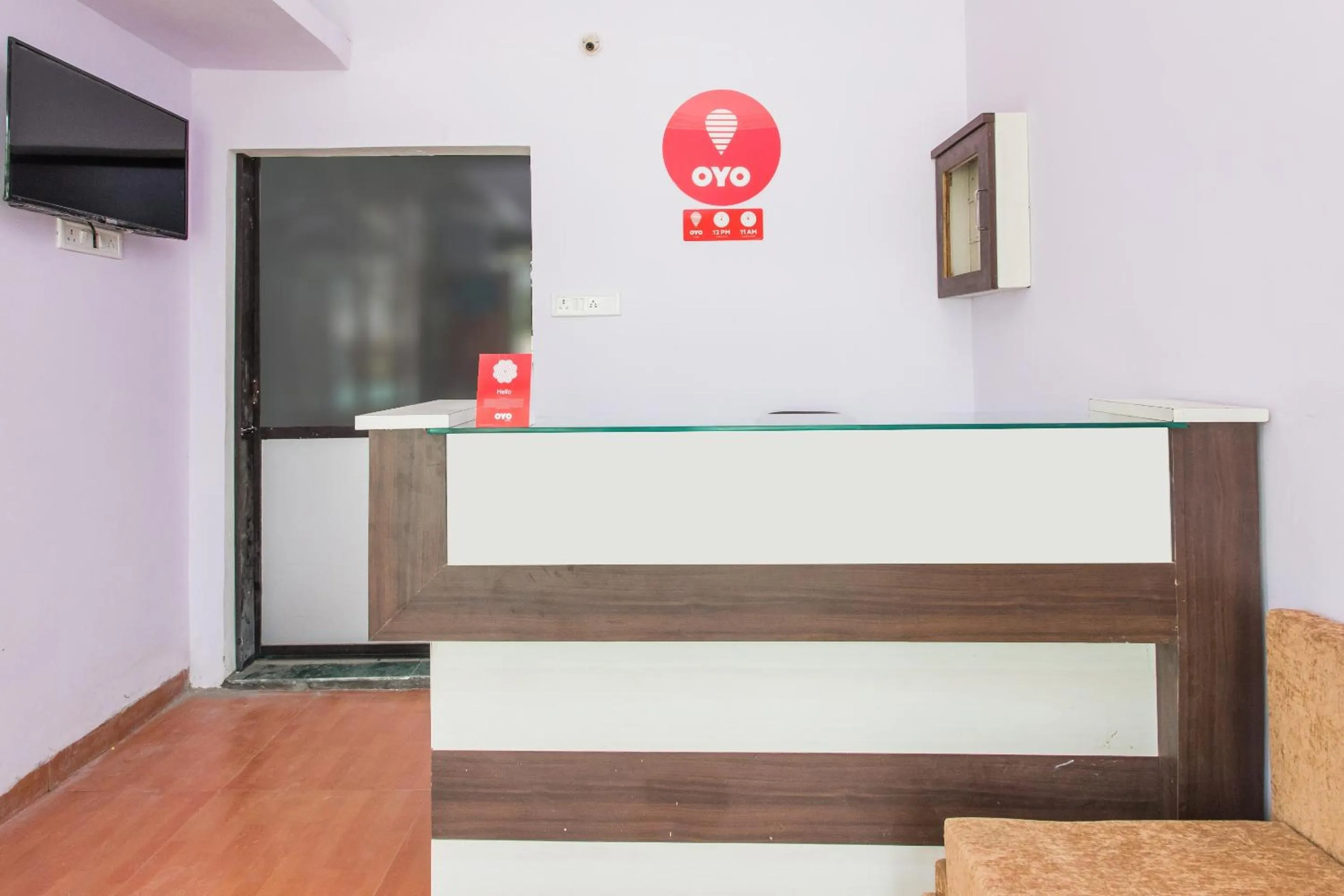 Lobby or reception in Hotel O Madhur Inn