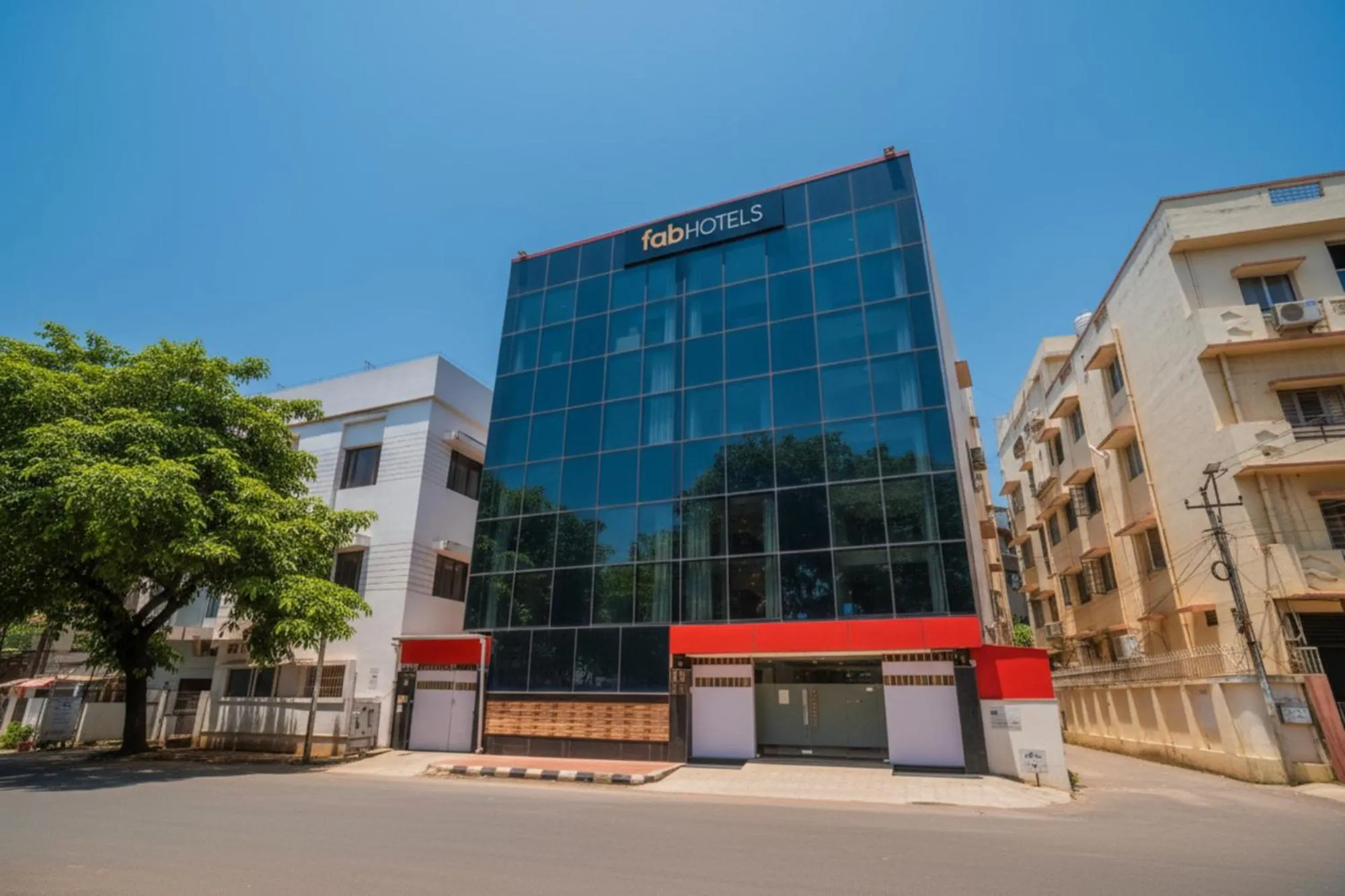 Facade/entrance in FabHotel Saltlake Palace - Nr Anandlok Hospital