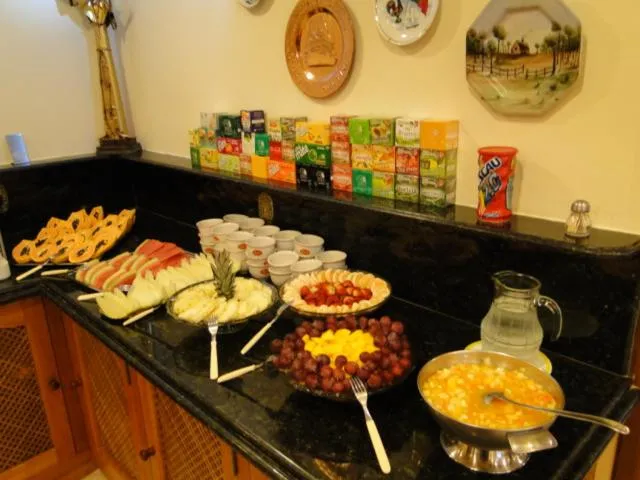 Buffet breakfast in Pousada Martinez