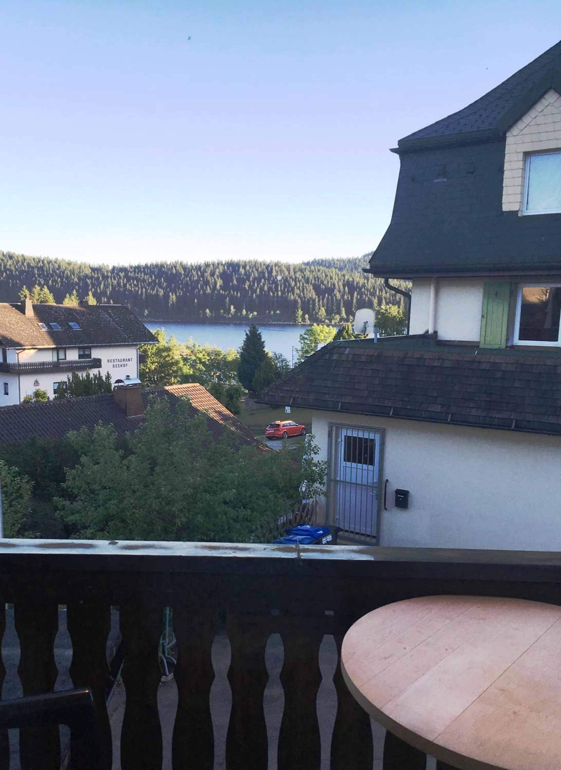Lake view in Hotel Jägerhof