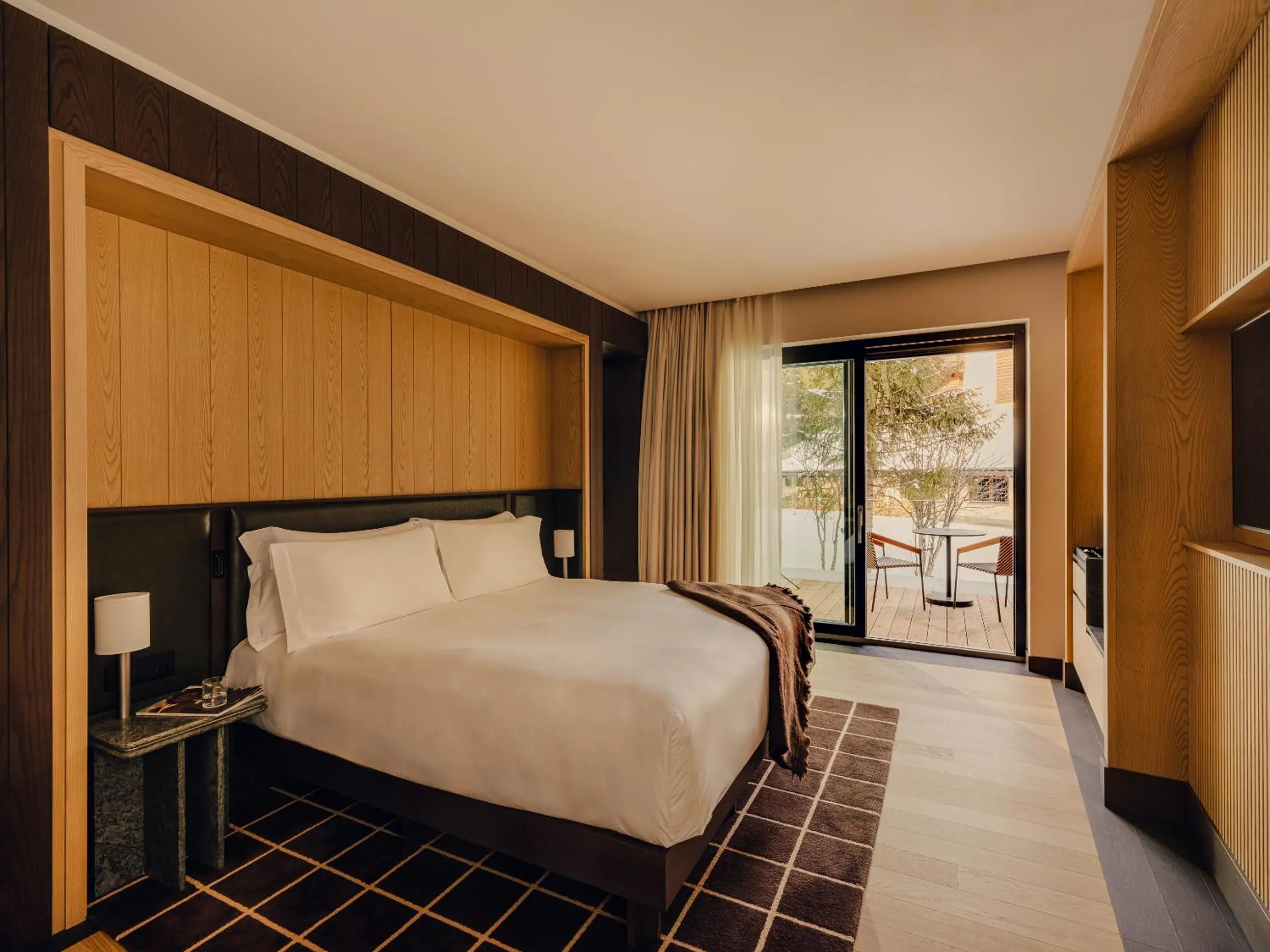 Bedroom, Bed in Aethos Hotel Monterosa Bedroom, Bed in Aethos Hotel Monterosa