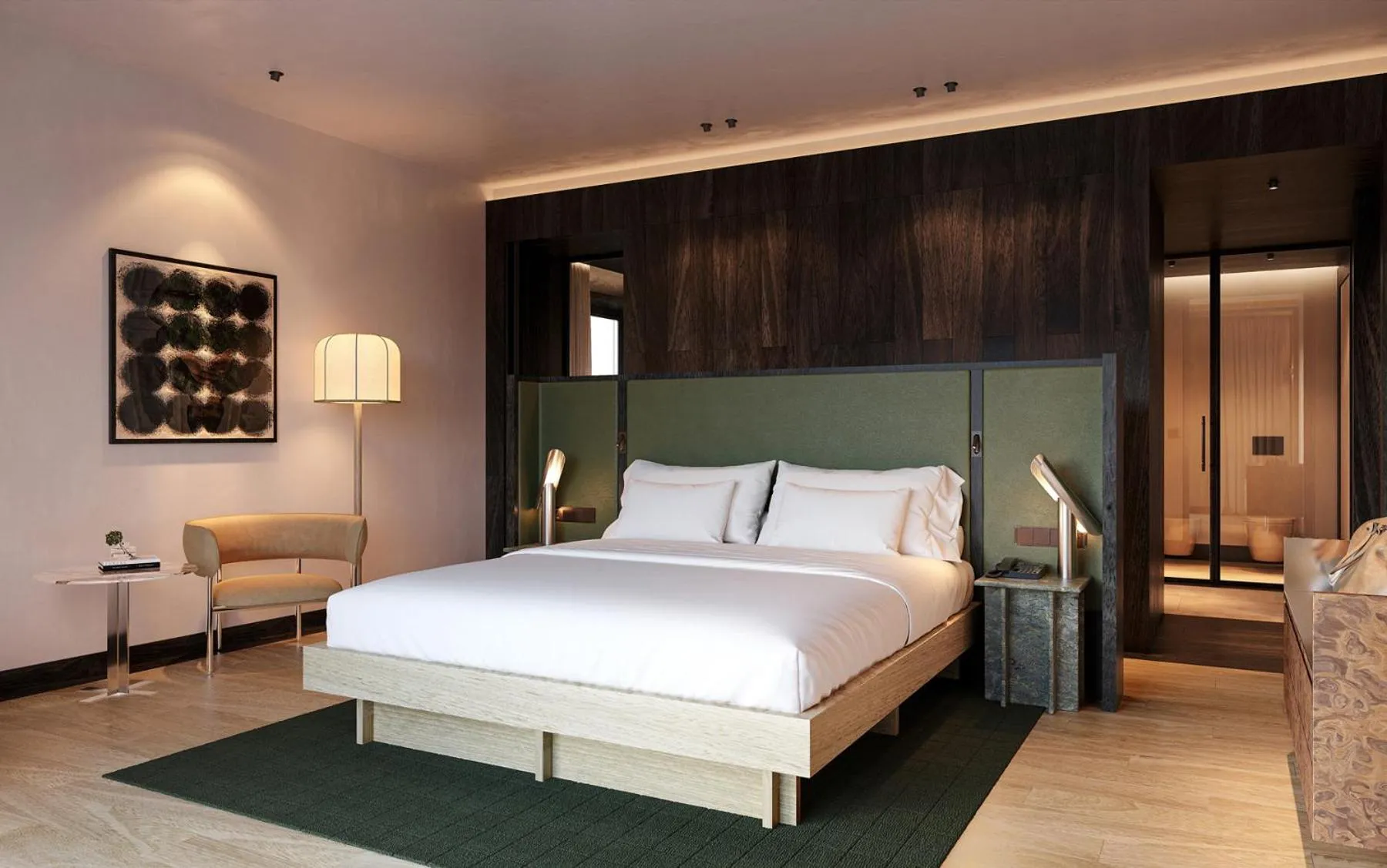 Bedroom, Bed in Aethos Hotel Monterosa