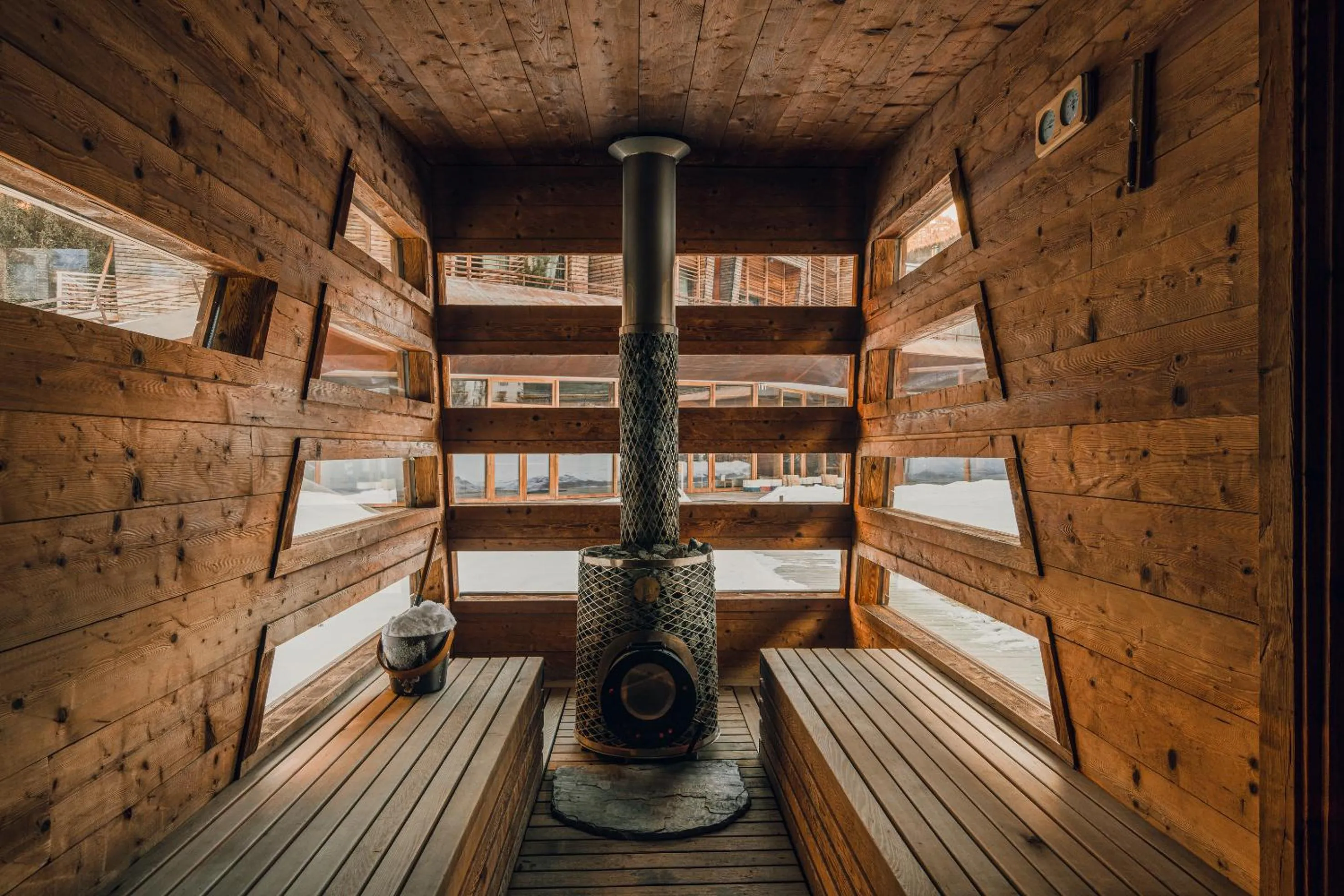 Sauna in Aethos Monterosa