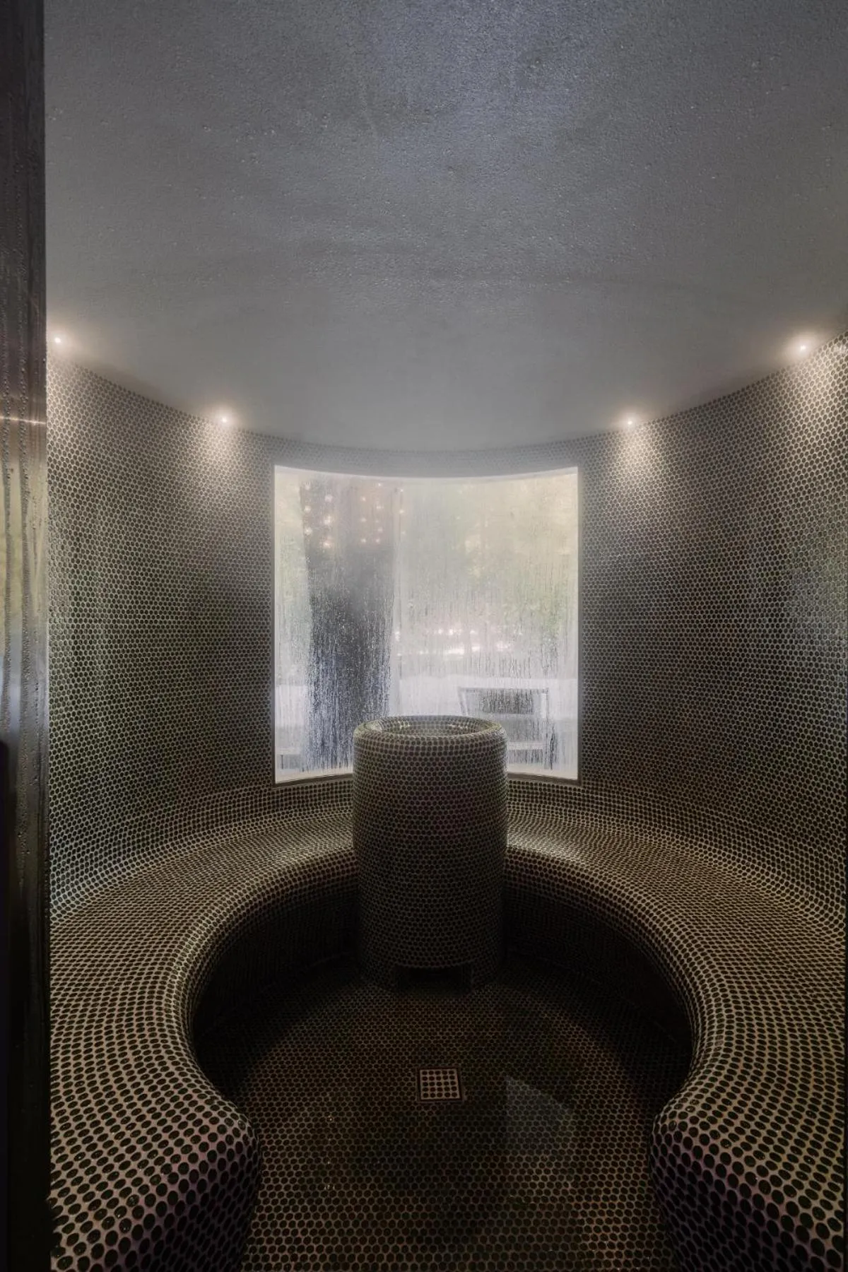 Steam room in Aethos Monterosa