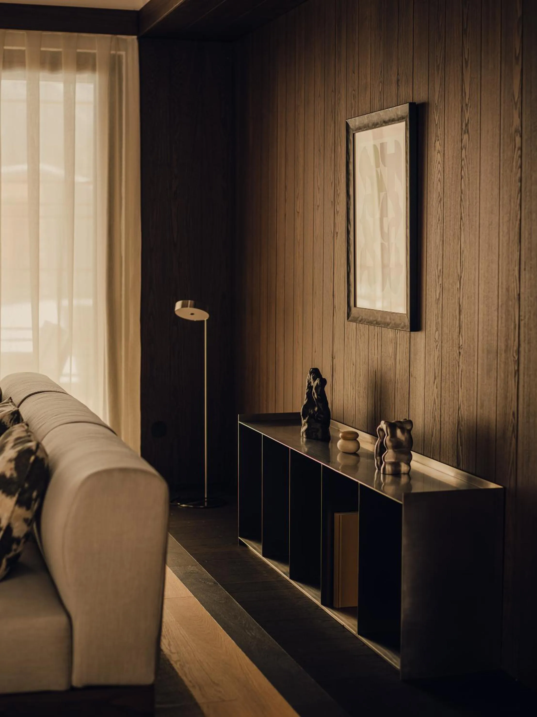 Living room in Aethos Hotel Monterosa