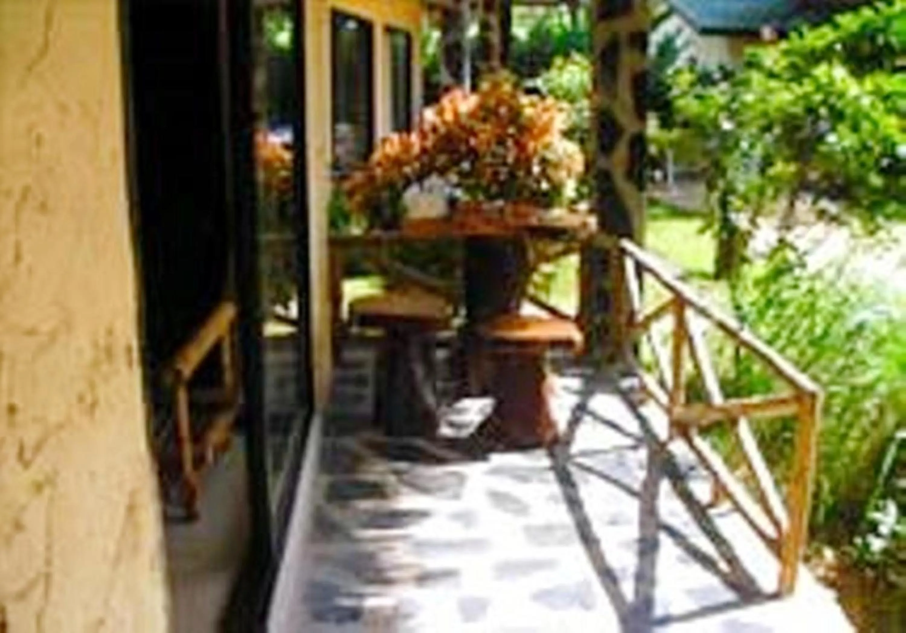 Patio in Garden Resort