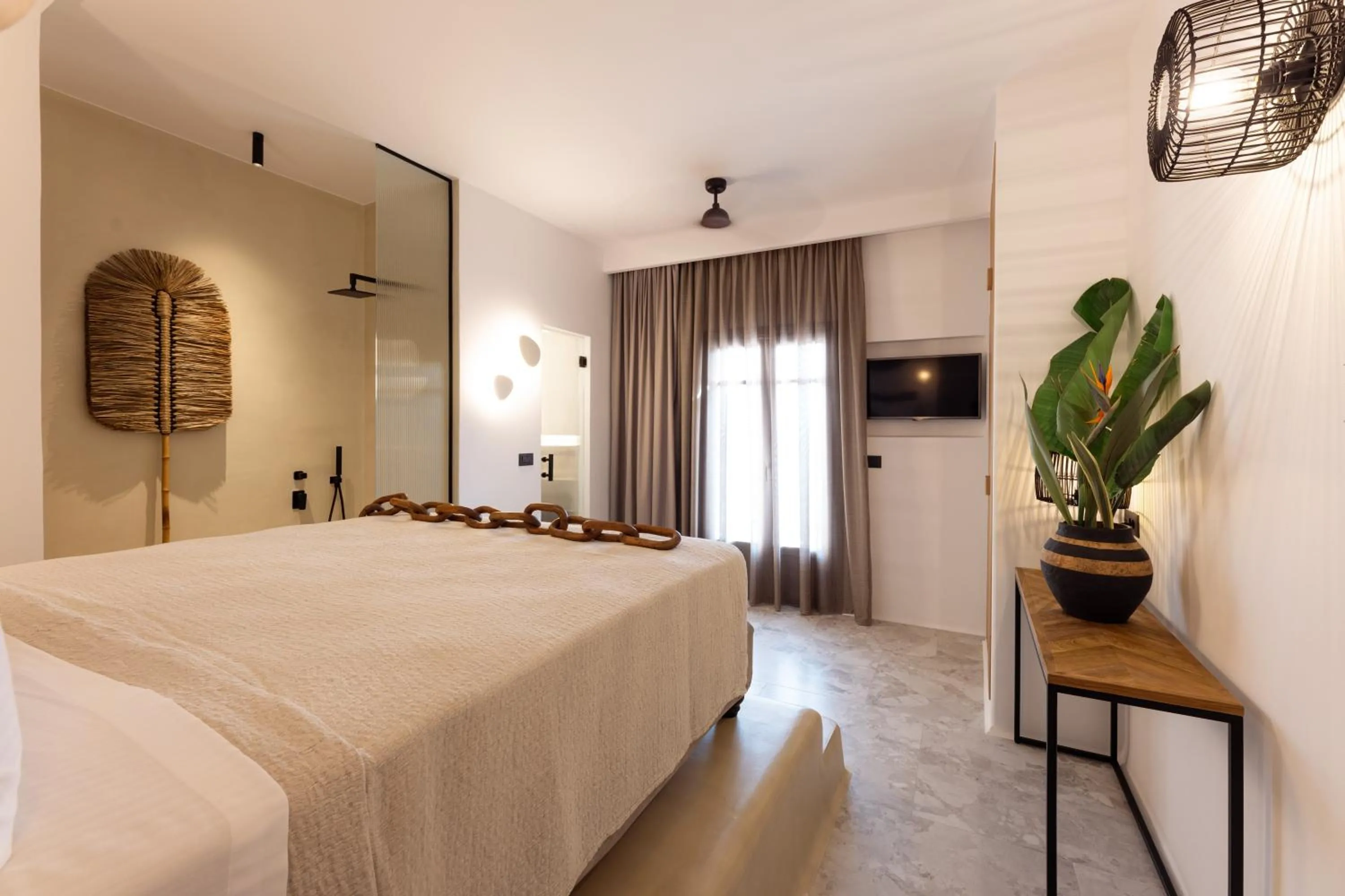 Bedroom, Bed in Athina Studios and Suites Plaka