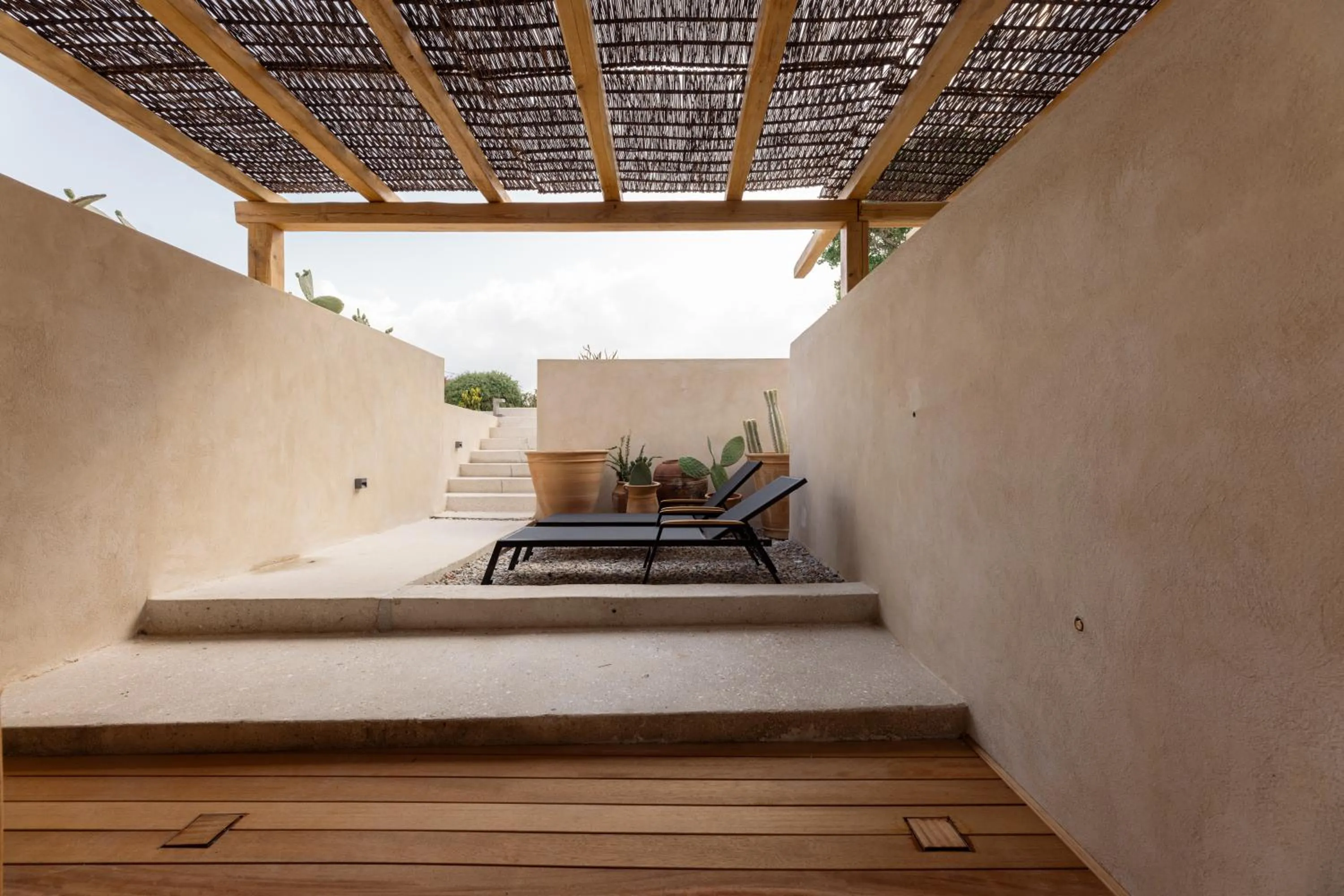 Balcony/Terrace in Athina Studios and Suites Plaka