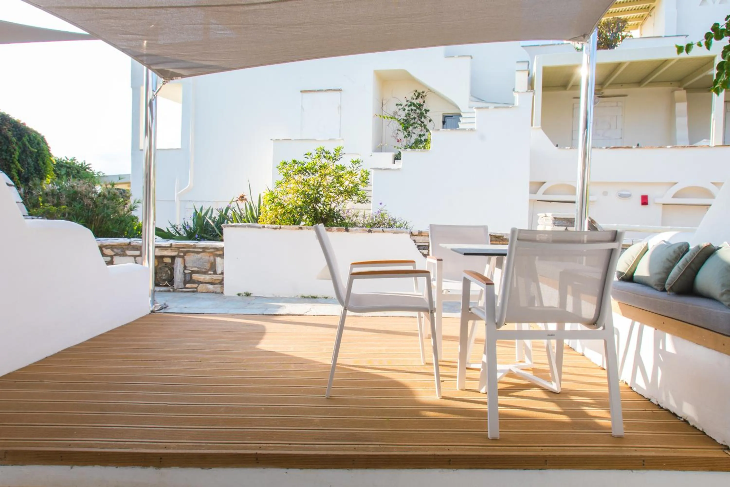 Balcony/Terrace in Athina Studios and Suites Plaka