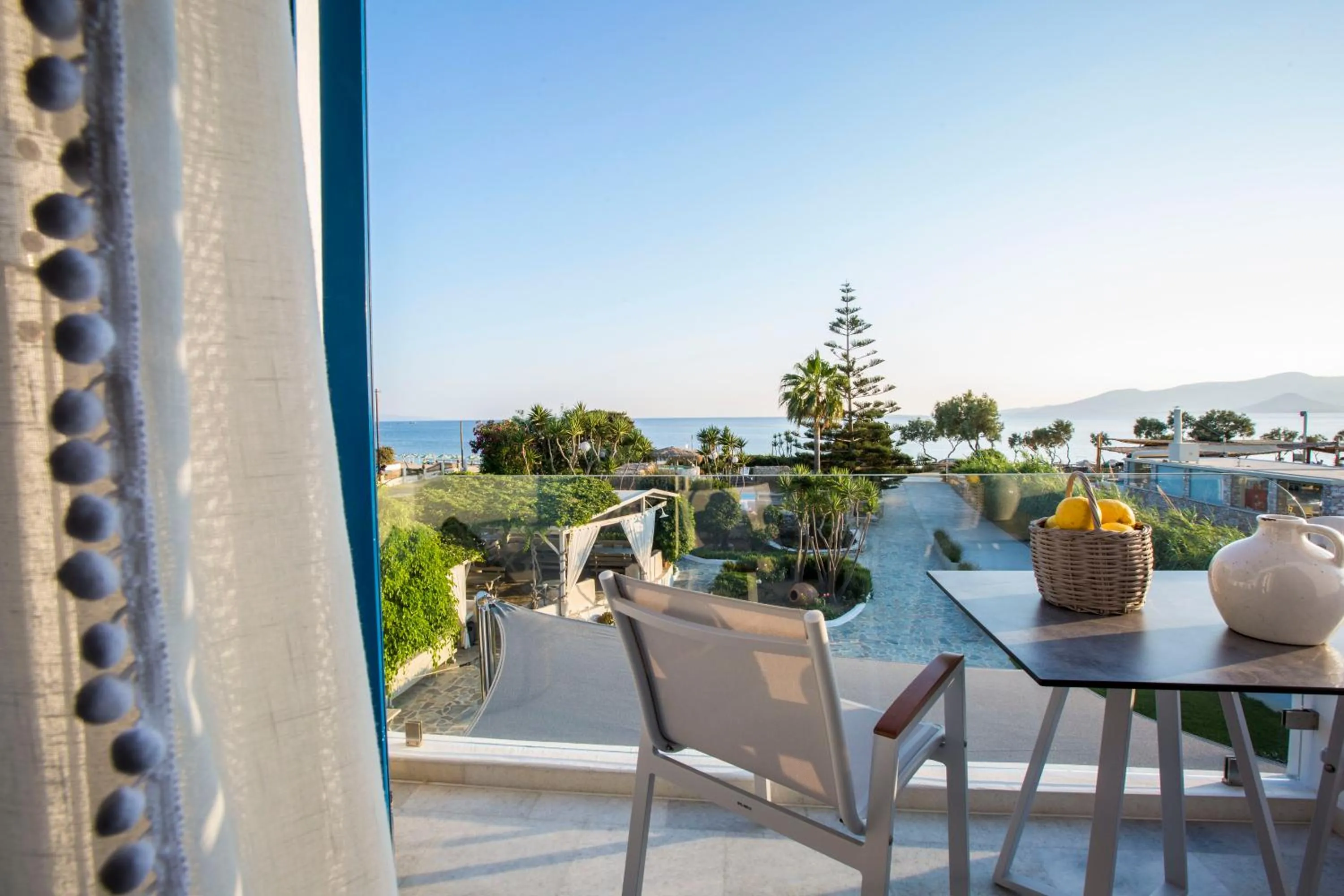 Sea view in Athina Studios and Suites Plaka