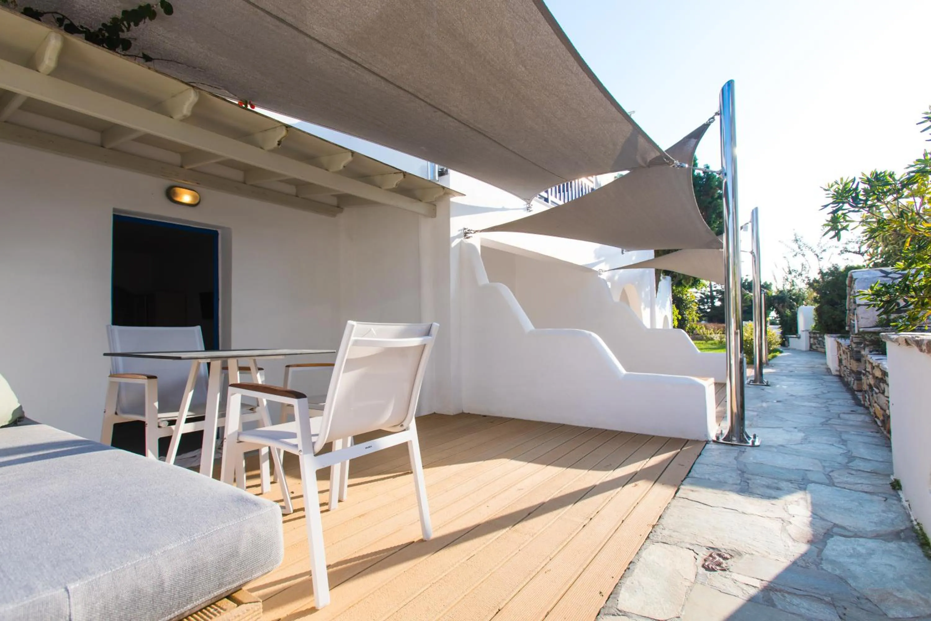 Balcony/Terrace in Athina Studios and Suites Plaka