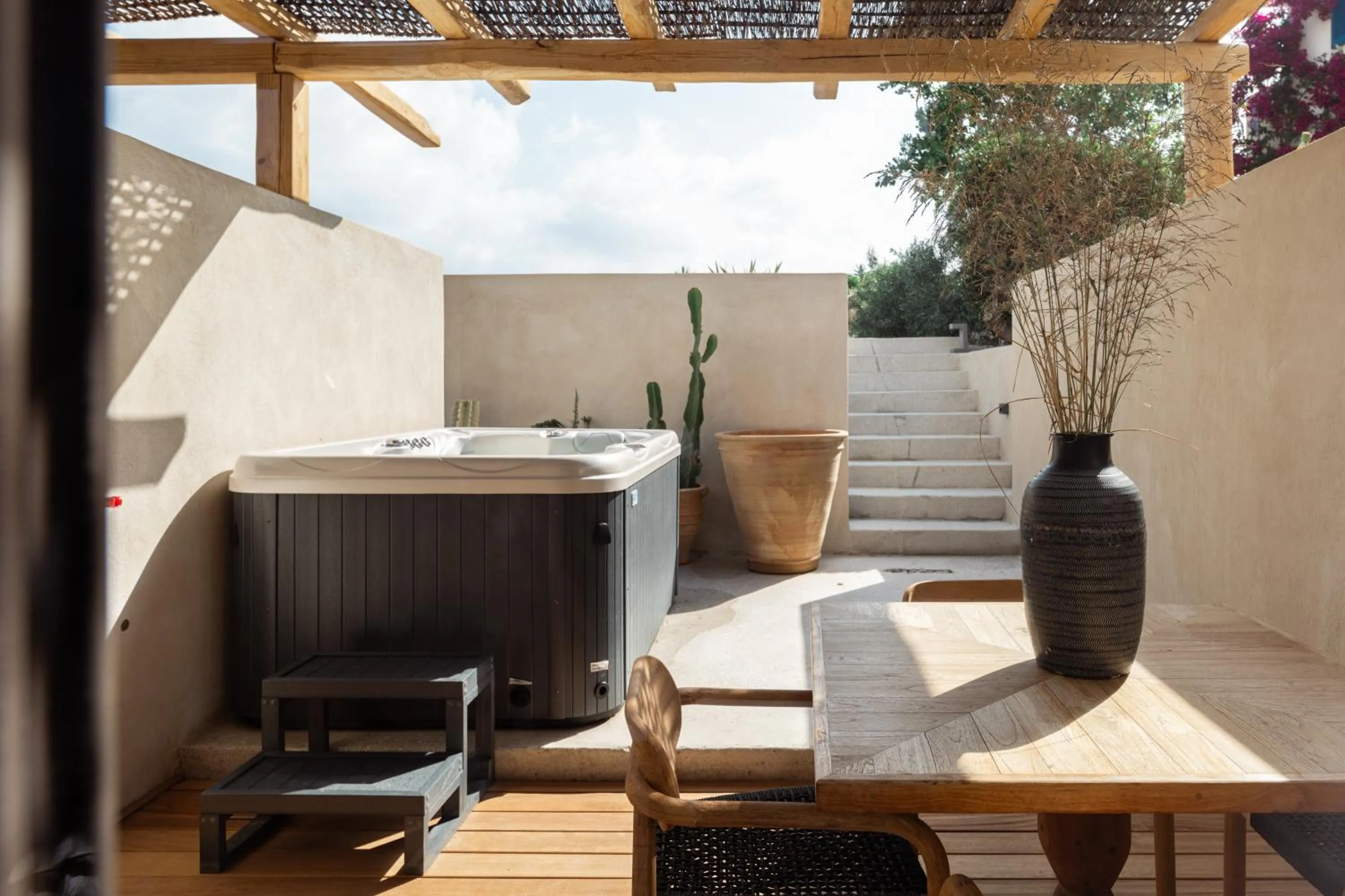 Balcony/Terrace in Athina Studios and Suites Plaka