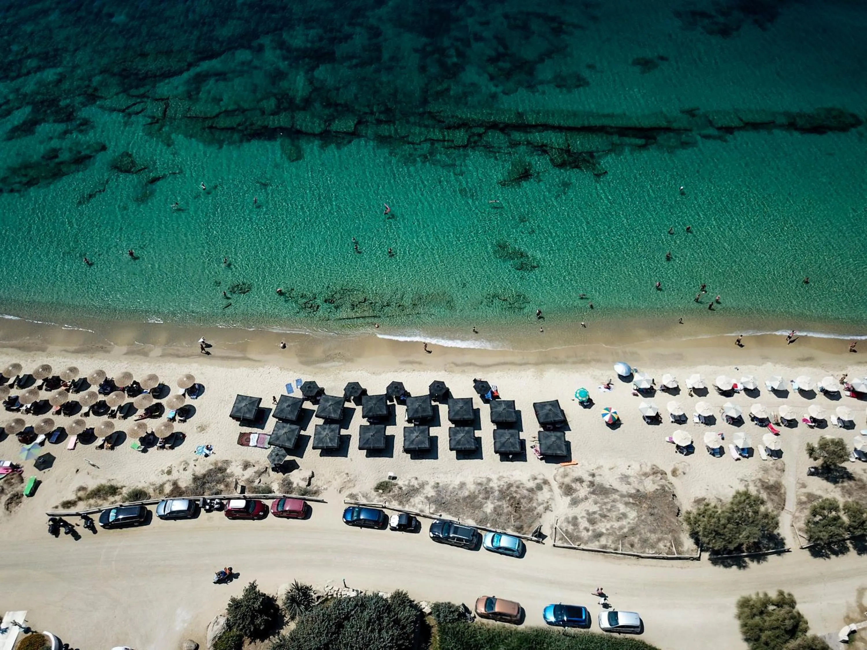 Beach in Athina Studios and Suites Plaka