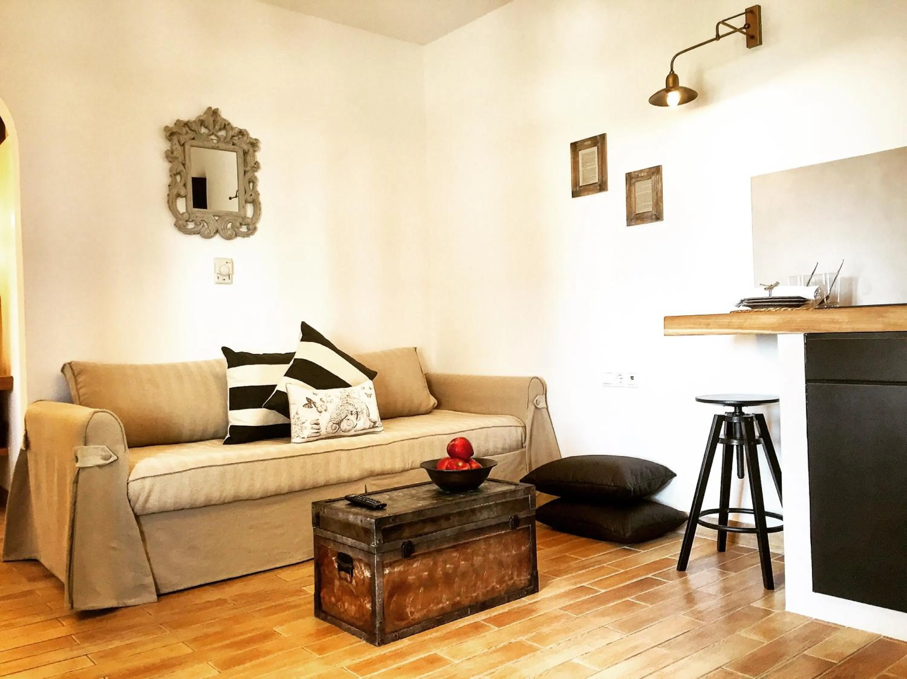 Kitchen or kitchenette in Athina Studios and Suites Plaka