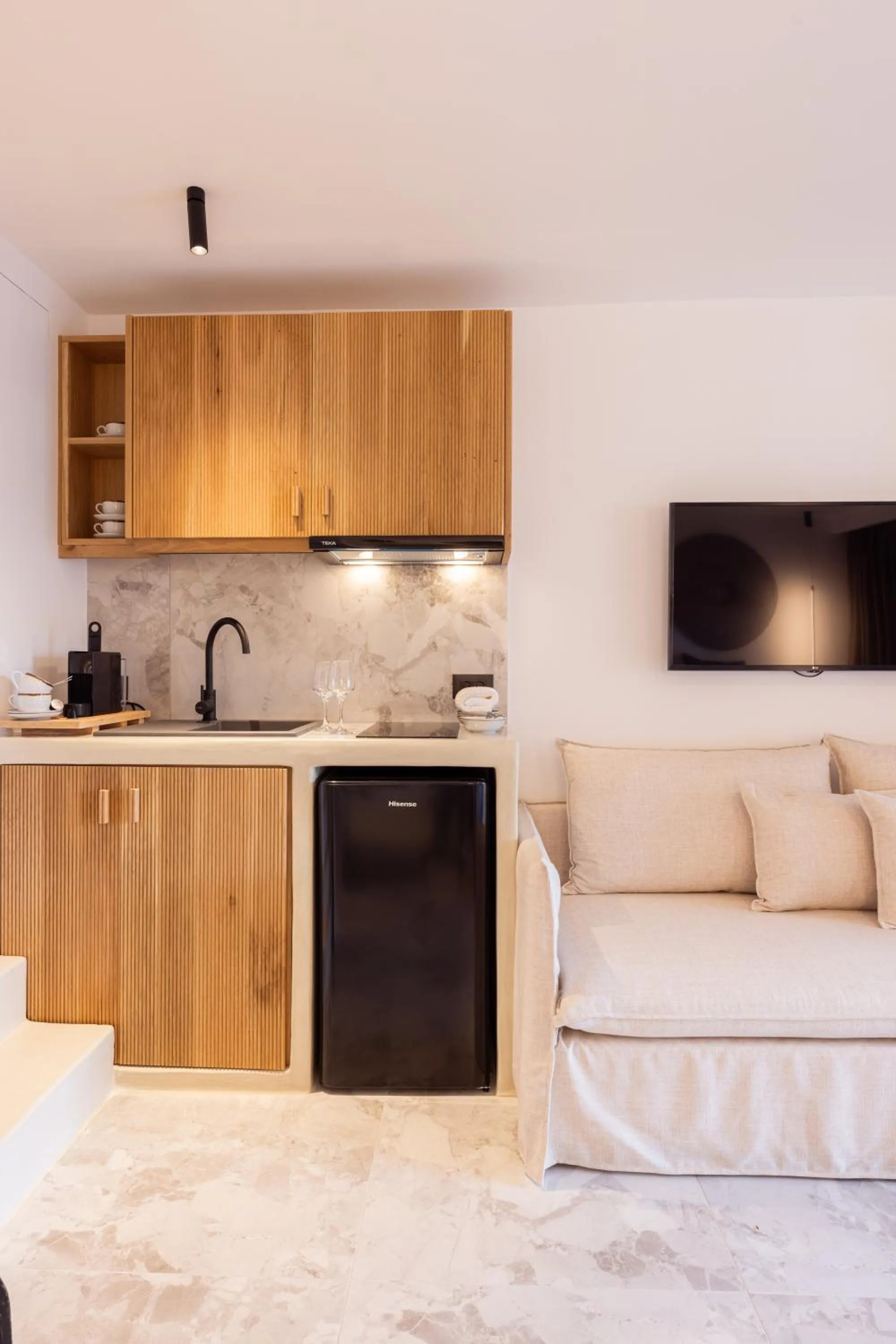 kitchen in Athina Studios and Suites Plaka