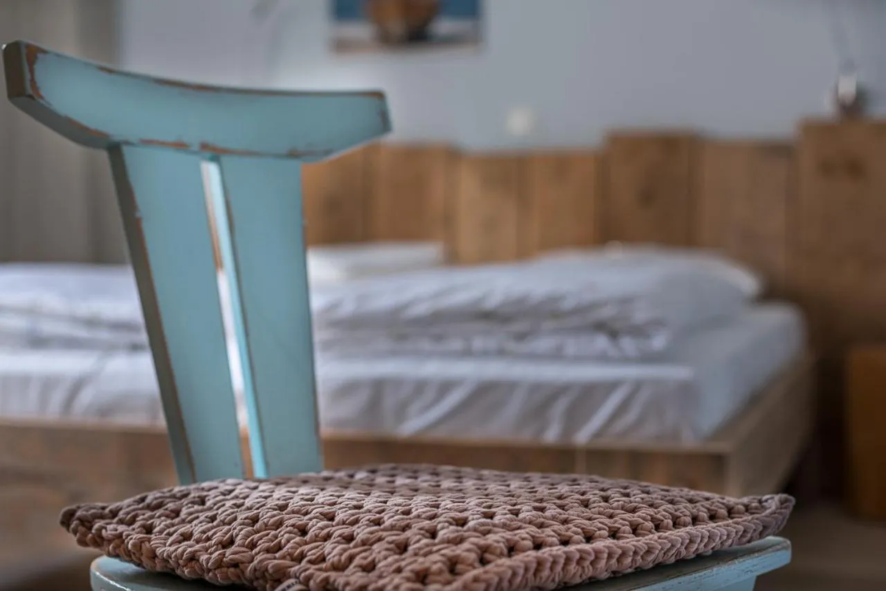 Decorative detail, Bed in BioHotel Kassel Wilhelmshöher Tor