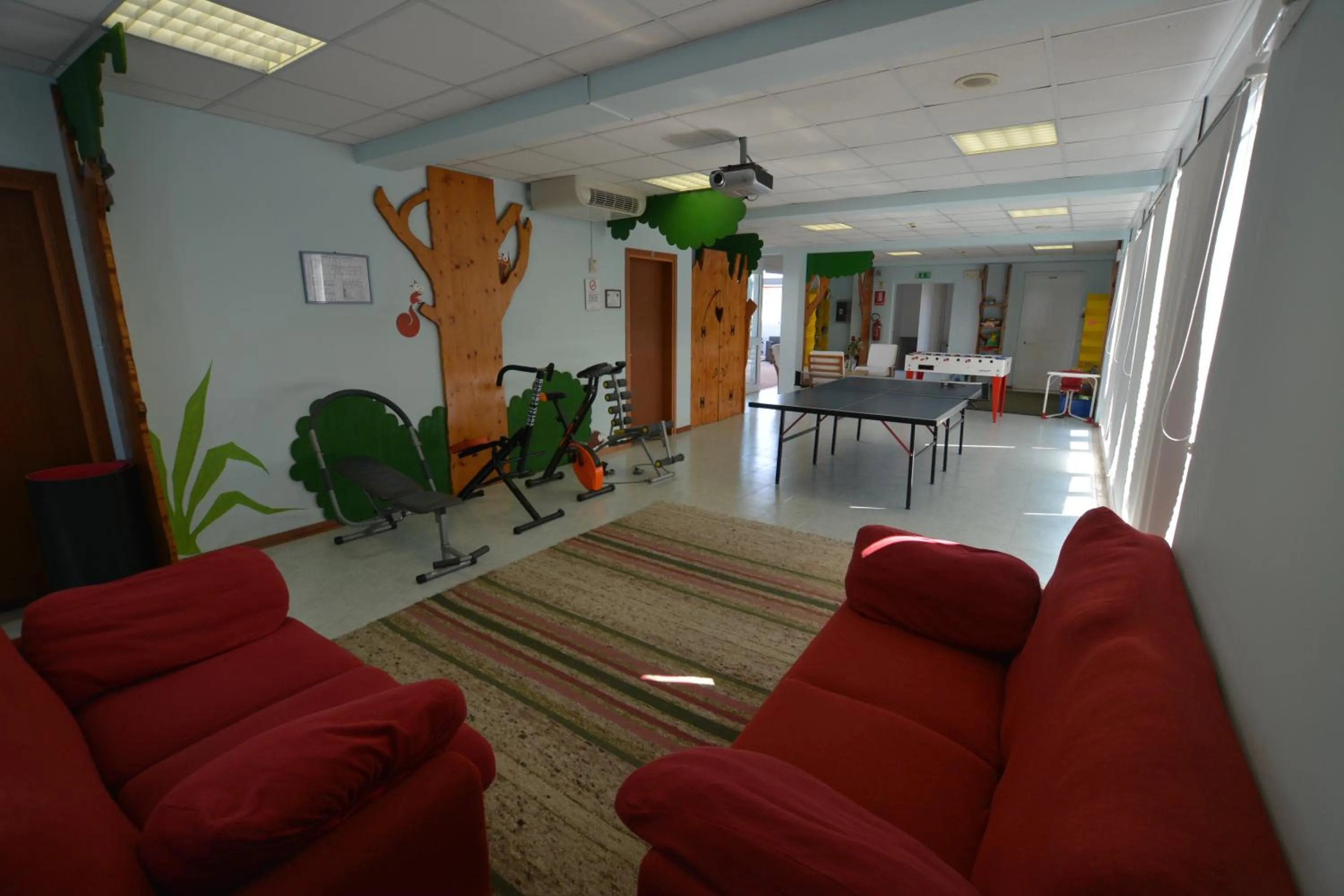 Communal lounge/ TV room in Hotel Nuova Graziosa