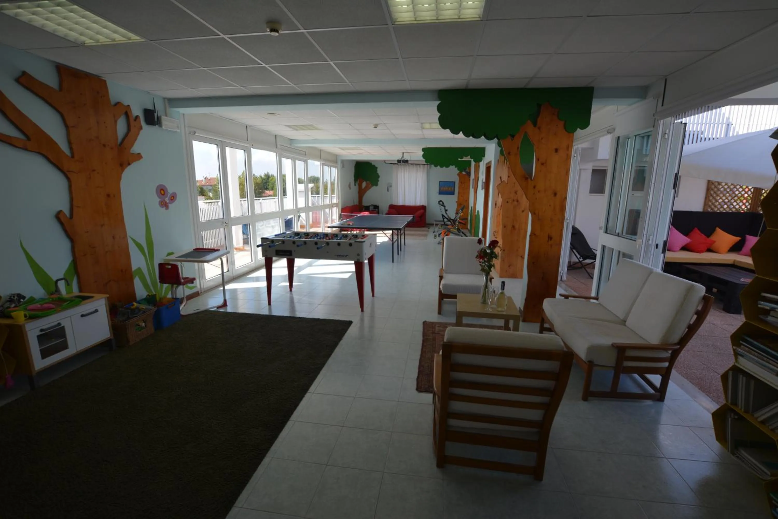 Communal lounge/ TV room in Hotel Nuova Graziosa