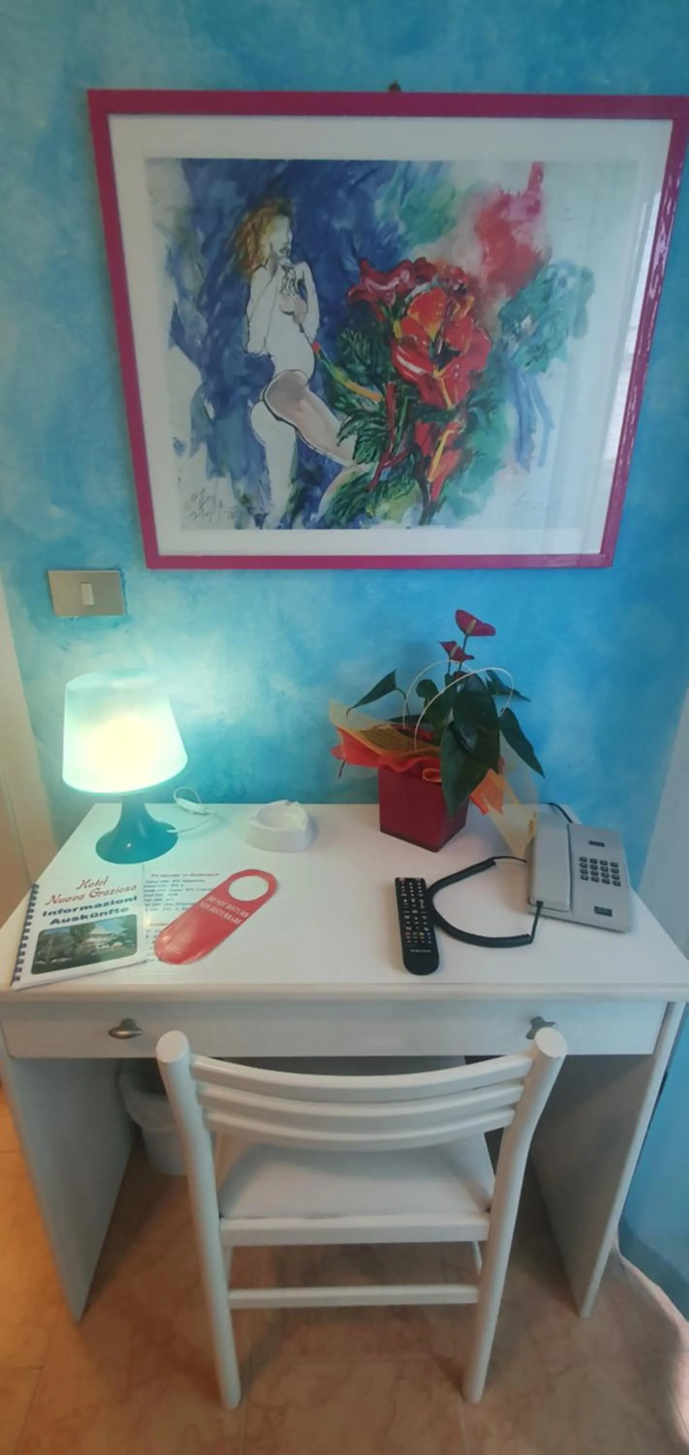 Decorative detail in Hotel Nuova Graziosa