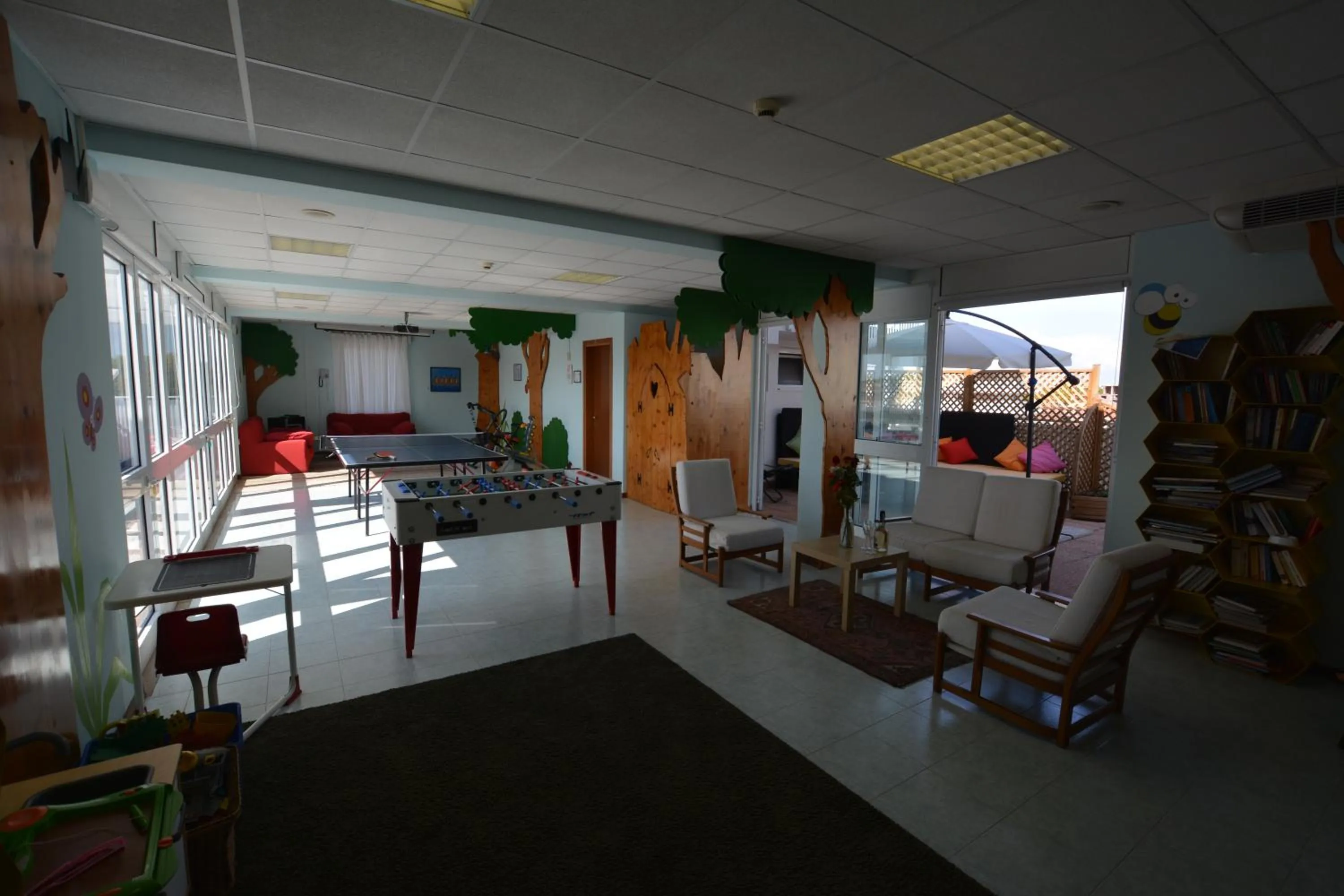 Communal lounge/ TV room in Hotel Nuova Graziosa