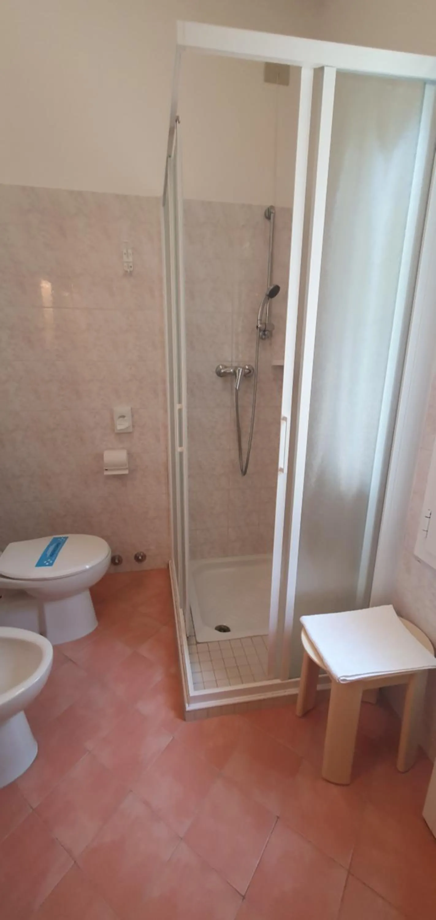 Shower in Hotel Nuova Graziosa