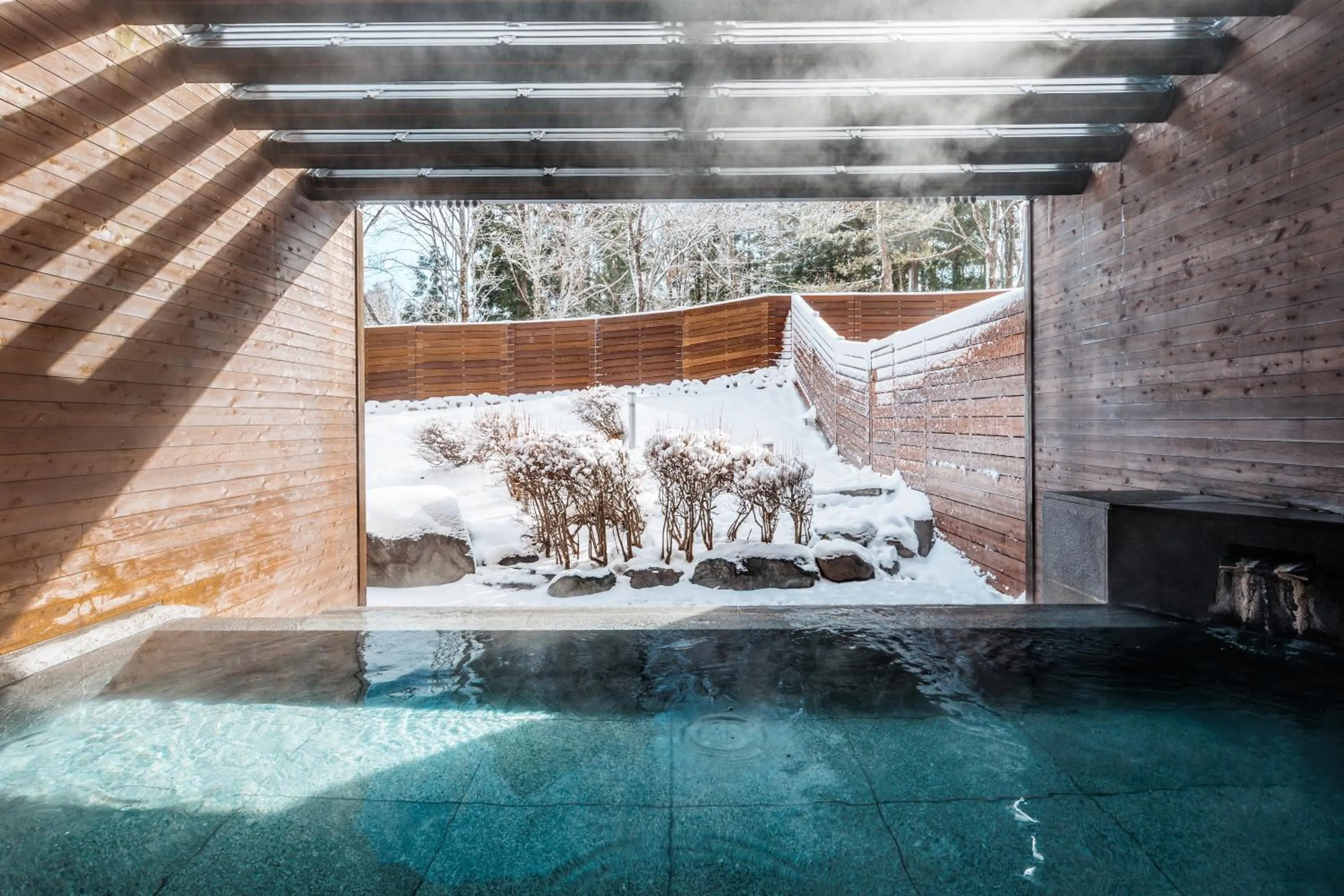 Hot Spring Bath in Hakuba Tokyu Hotel