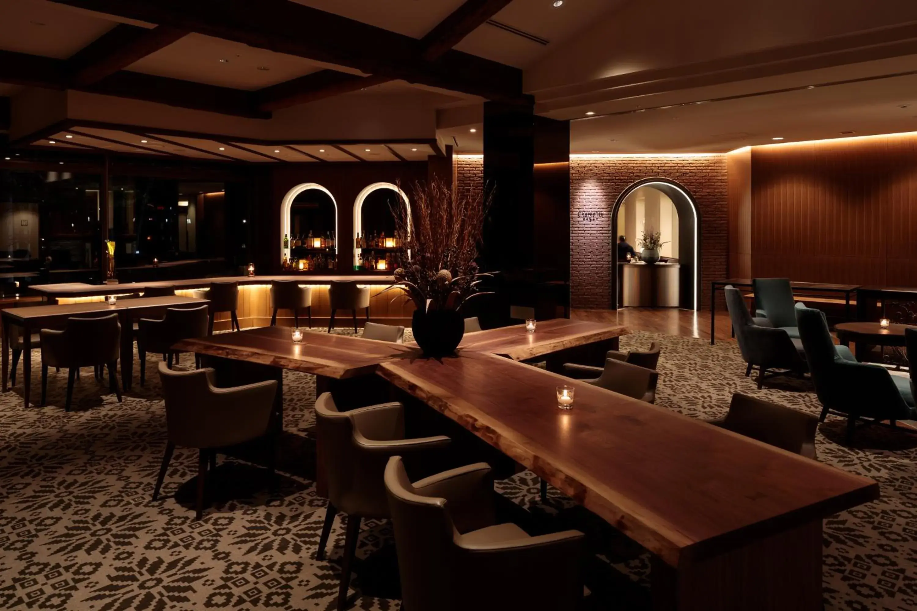 Lounge or bar in Hakuba Tokyu Hotel Lounge or bar in Hakuba Tokyu Hotel