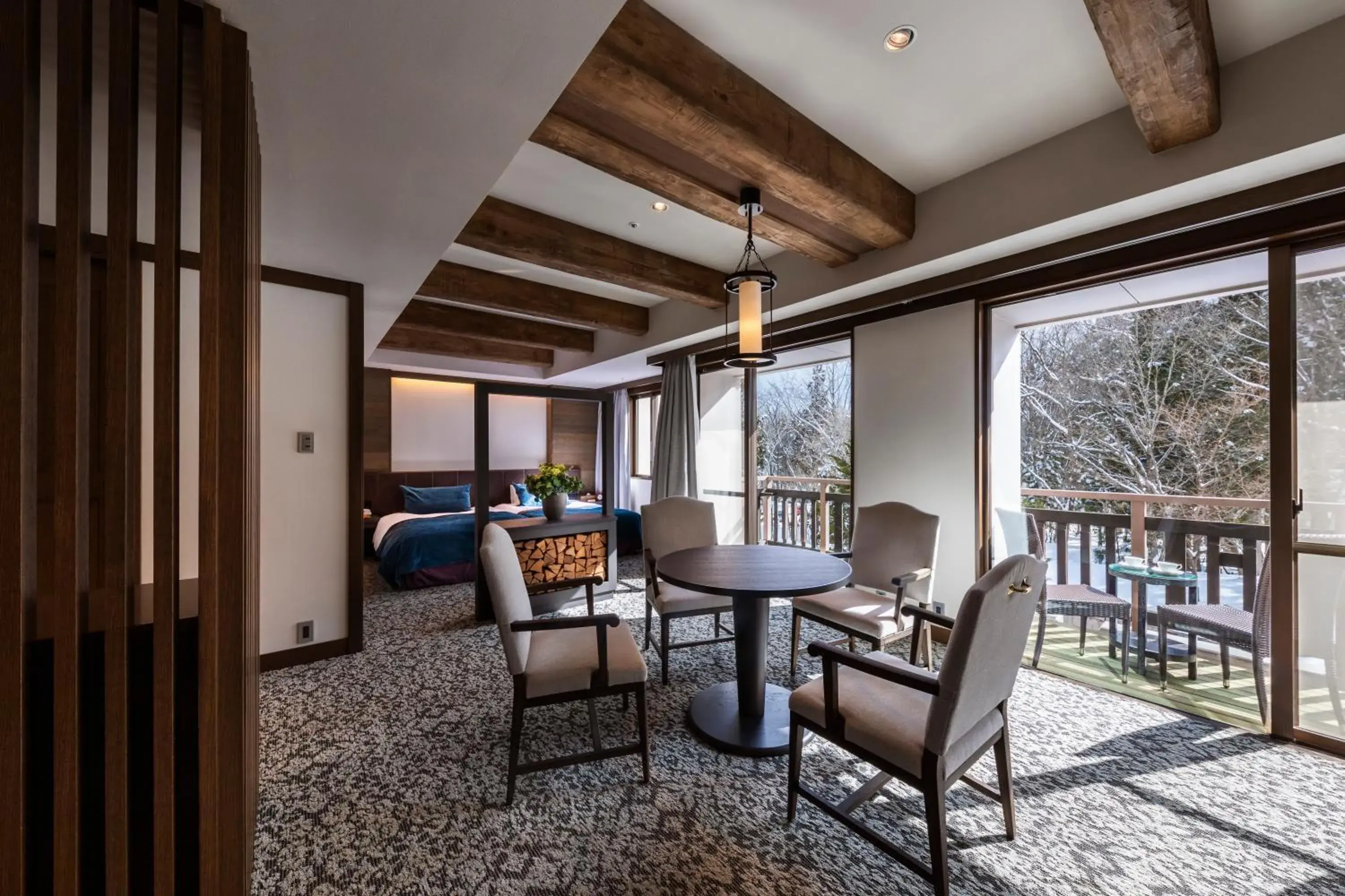 Living room in Hakuba Tokyu Hotel Living room in Hakuba Tokyu Hotel