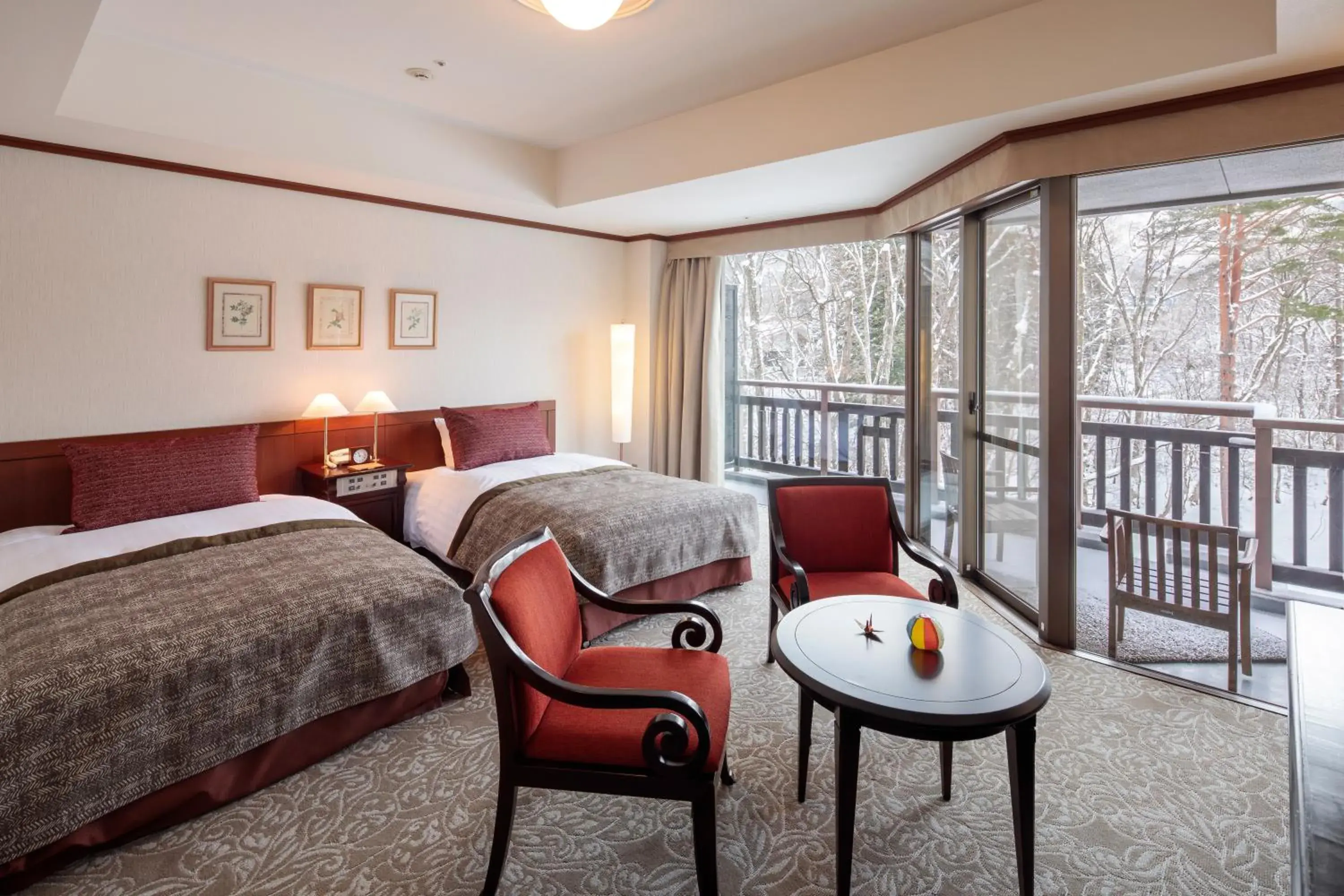 Standard Twin Room with Balcony in Hakuba Tokyu Hotel Standard Twin Room with Balcony in Hakuba Tokyu Hotel