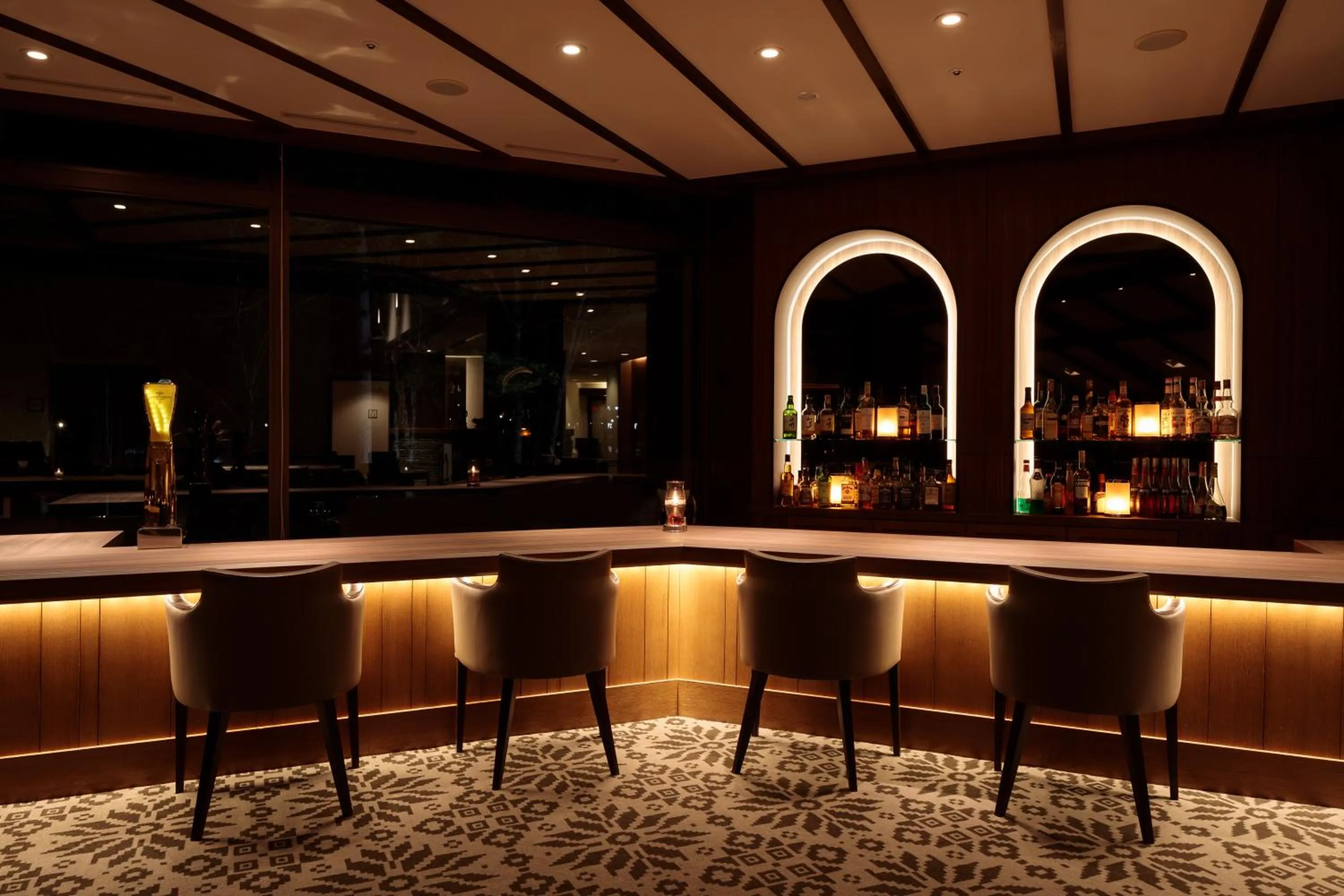 Lounge or bar in Hakuba Tokyu Hotel